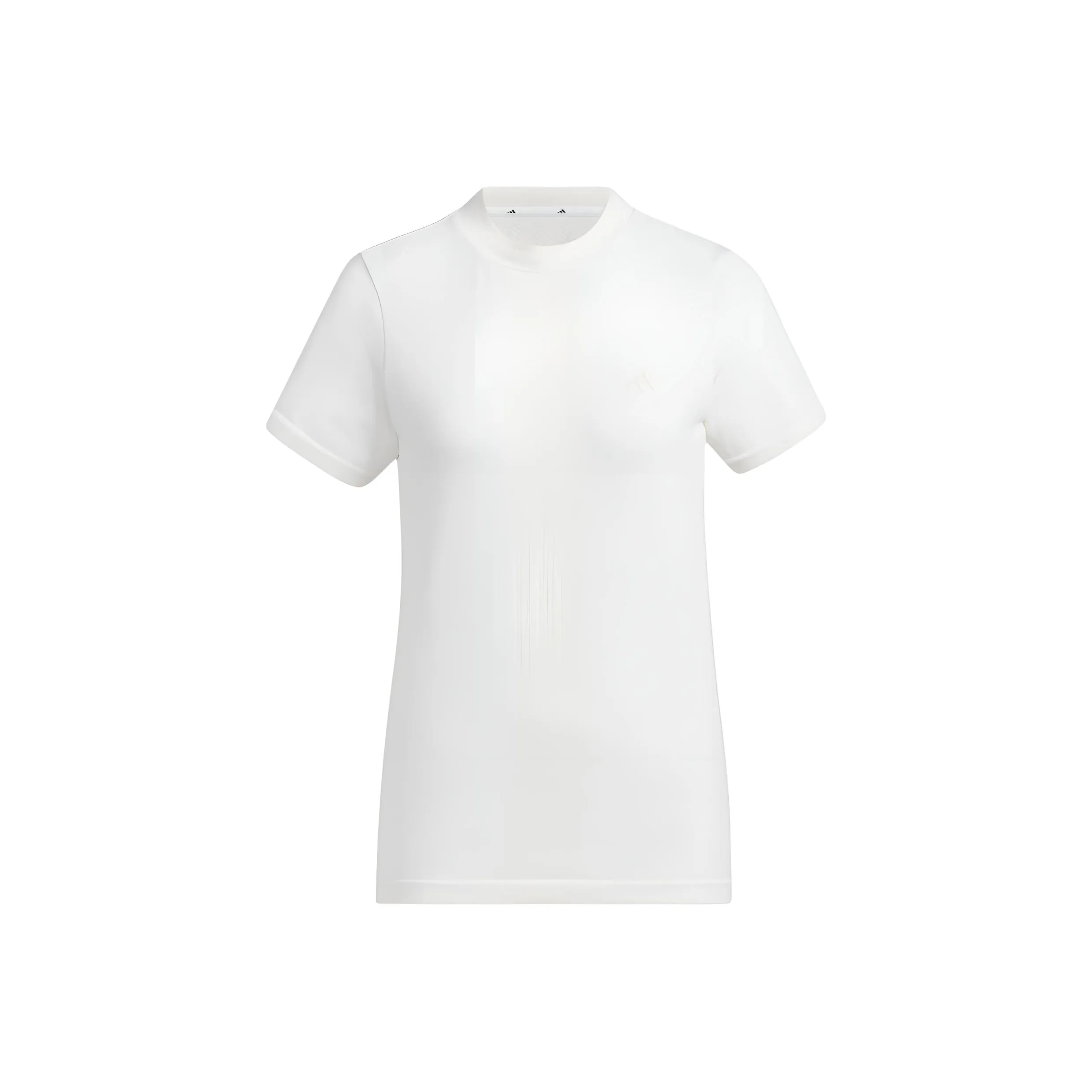 Adidas PRIMEKNIT Бесшовный Mock Рубашка T Рубашка Женская Белая