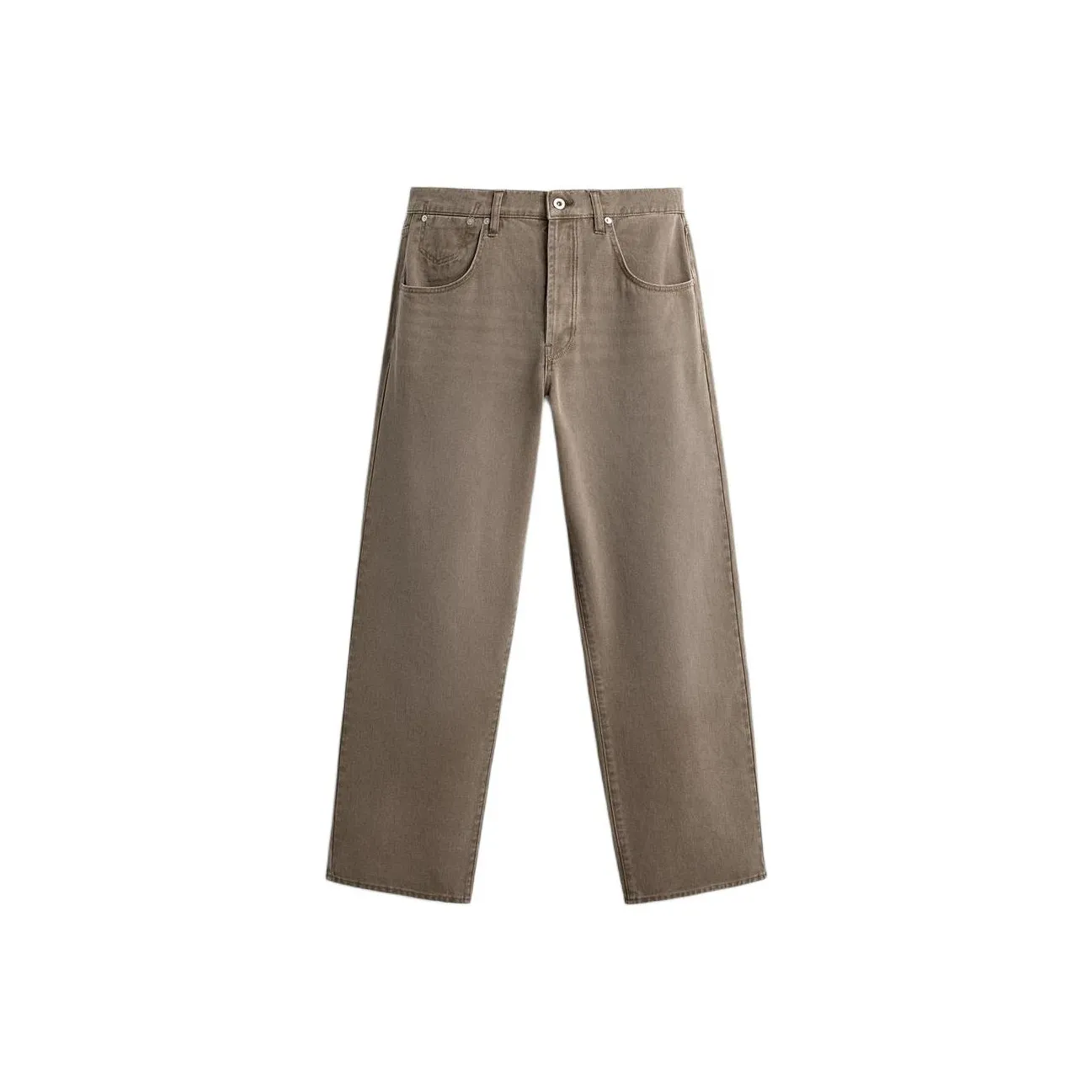 ZARA Light Brown Men's Jeans ZARA Светло-коричневые мужские джинсы