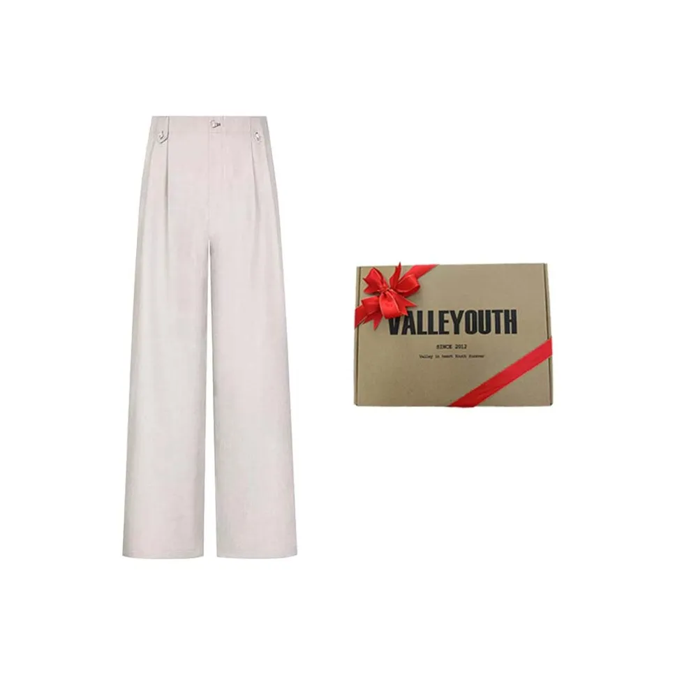 VALLEYOUTH Брюки Унисекс Sichuan Белый