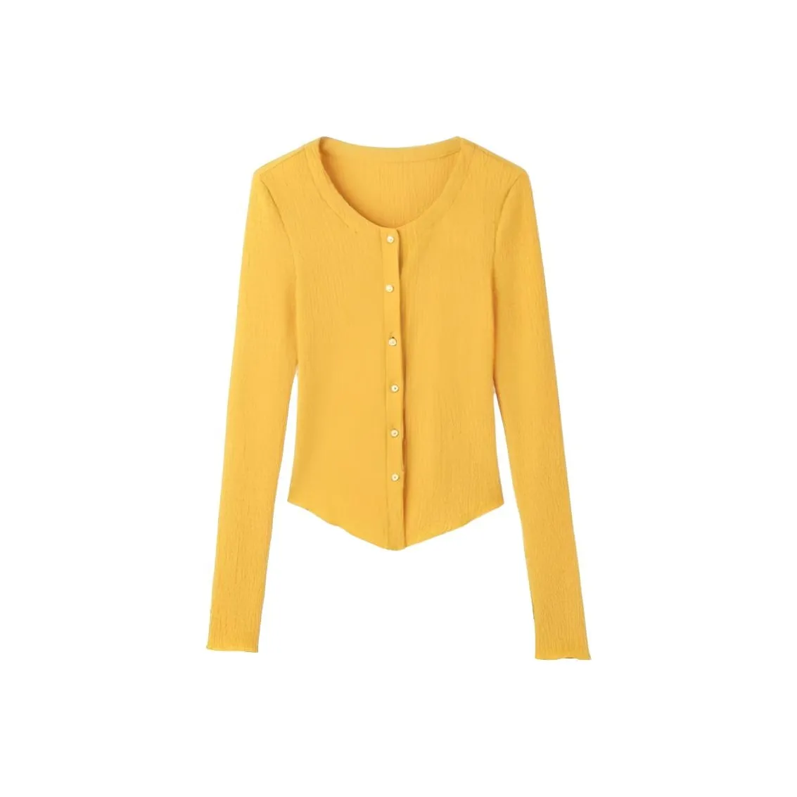 DANCANG Желтый Женский Трикотаж