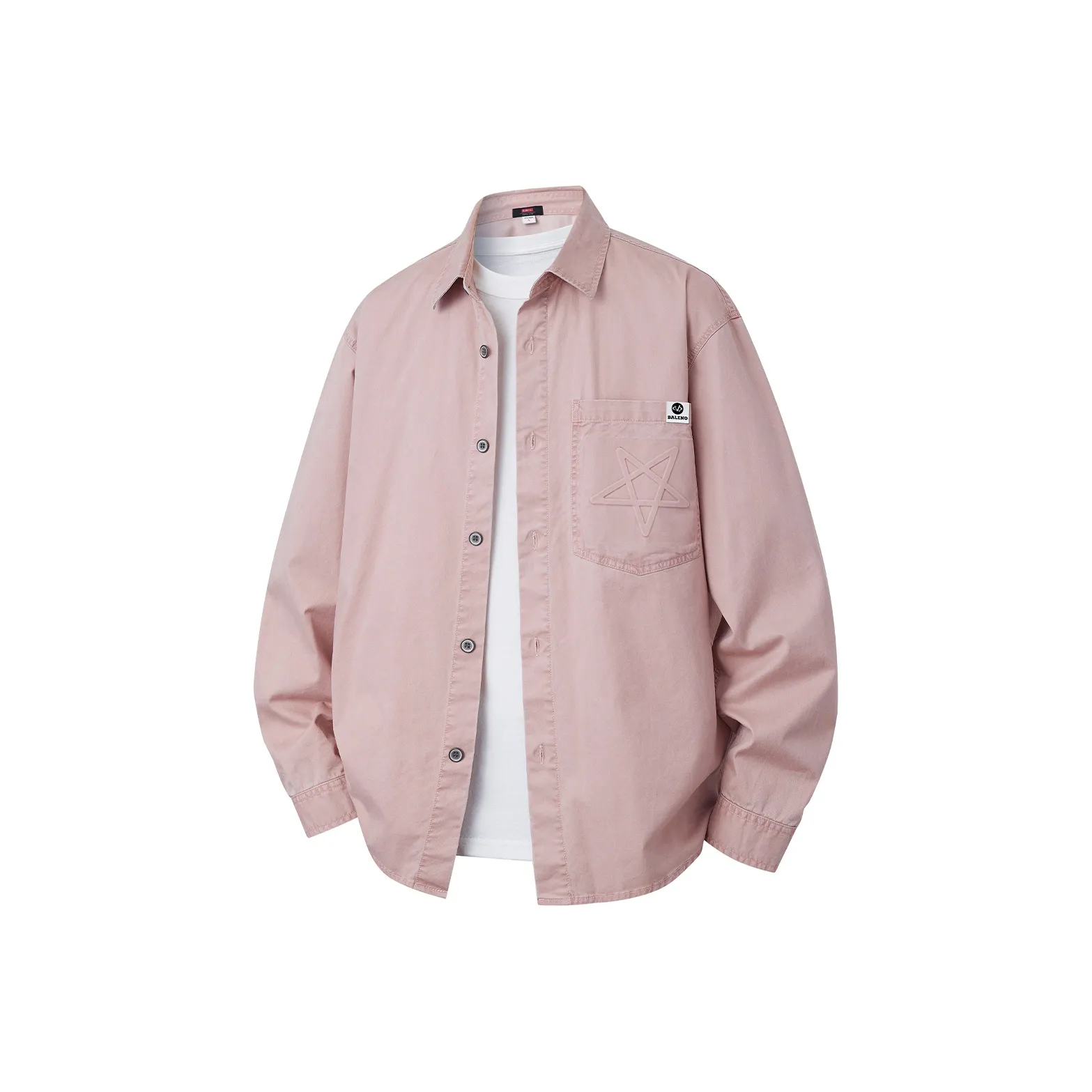 BALENO Розовые Мужские Рубашки