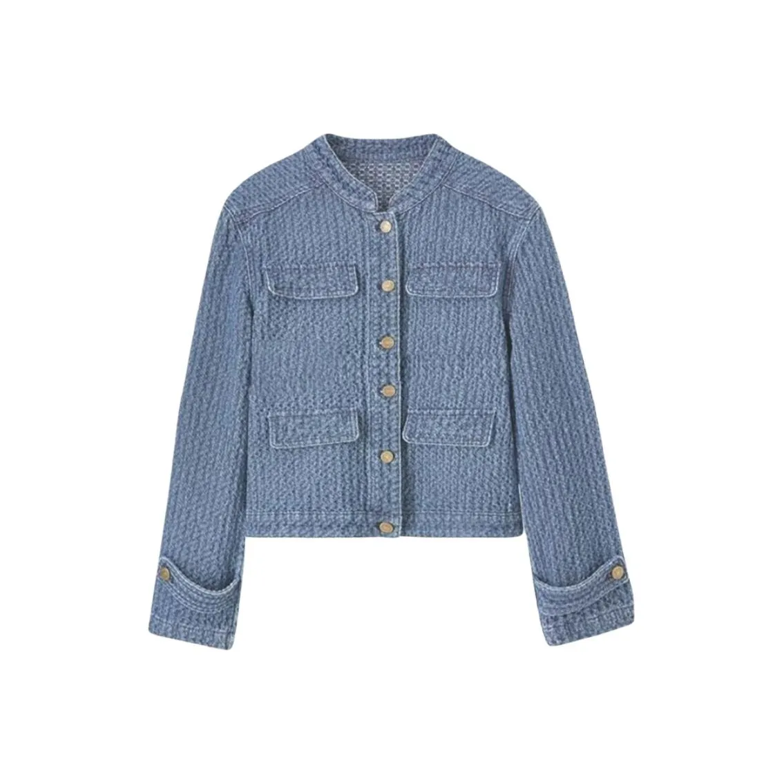 JOSR Синий Женские Джинсовые Куртки