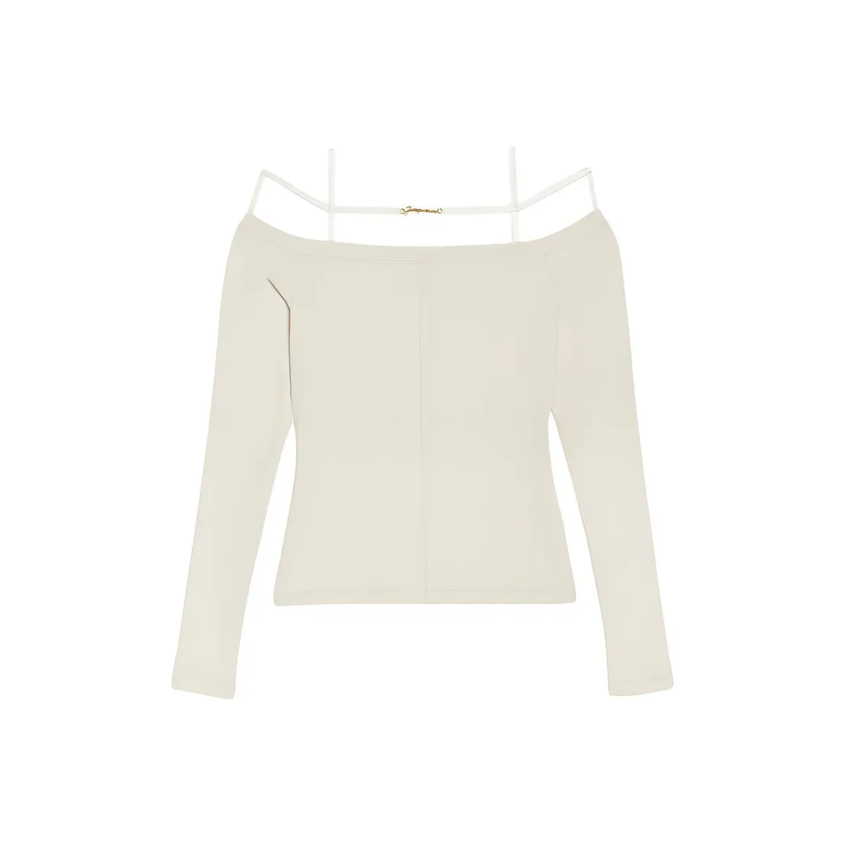 Jacquemus Стандартная T-рубашка Женская Белая