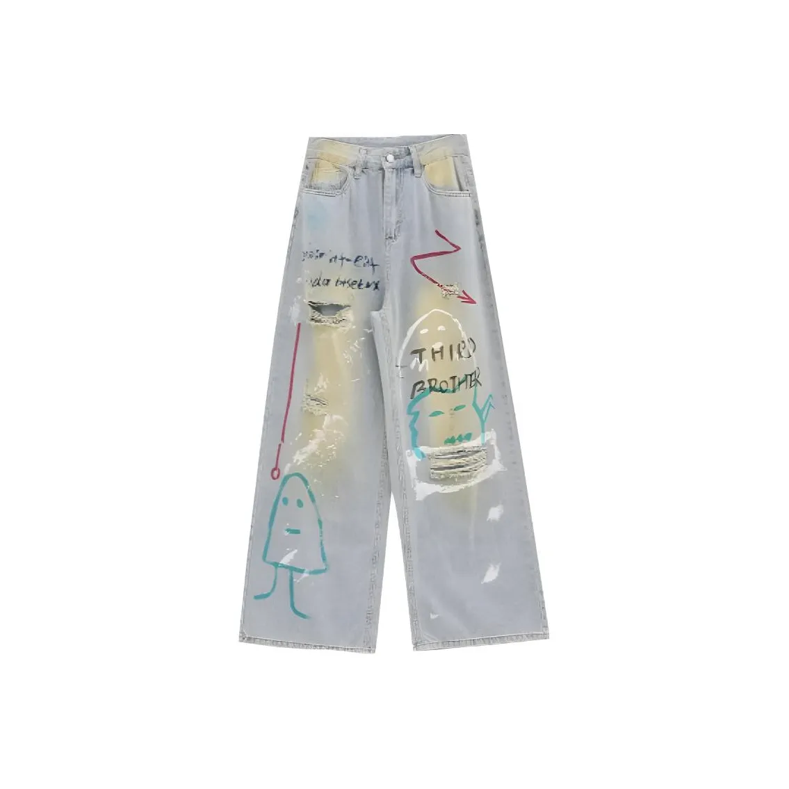 DANCANG Светло-синие женские джинсы