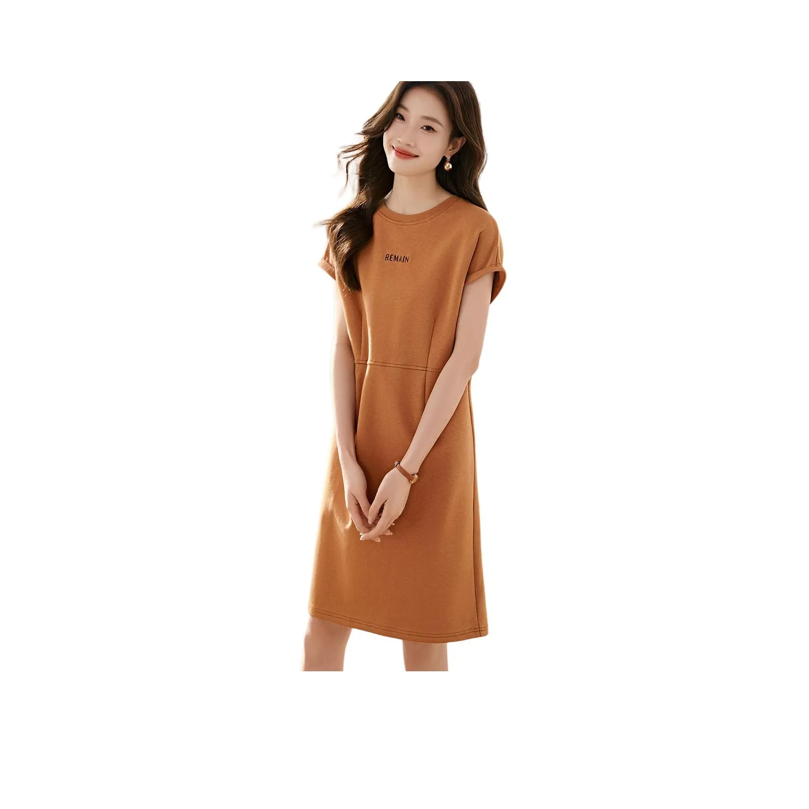 Mo Han Yi Mei Short Sleeved Dress Women's