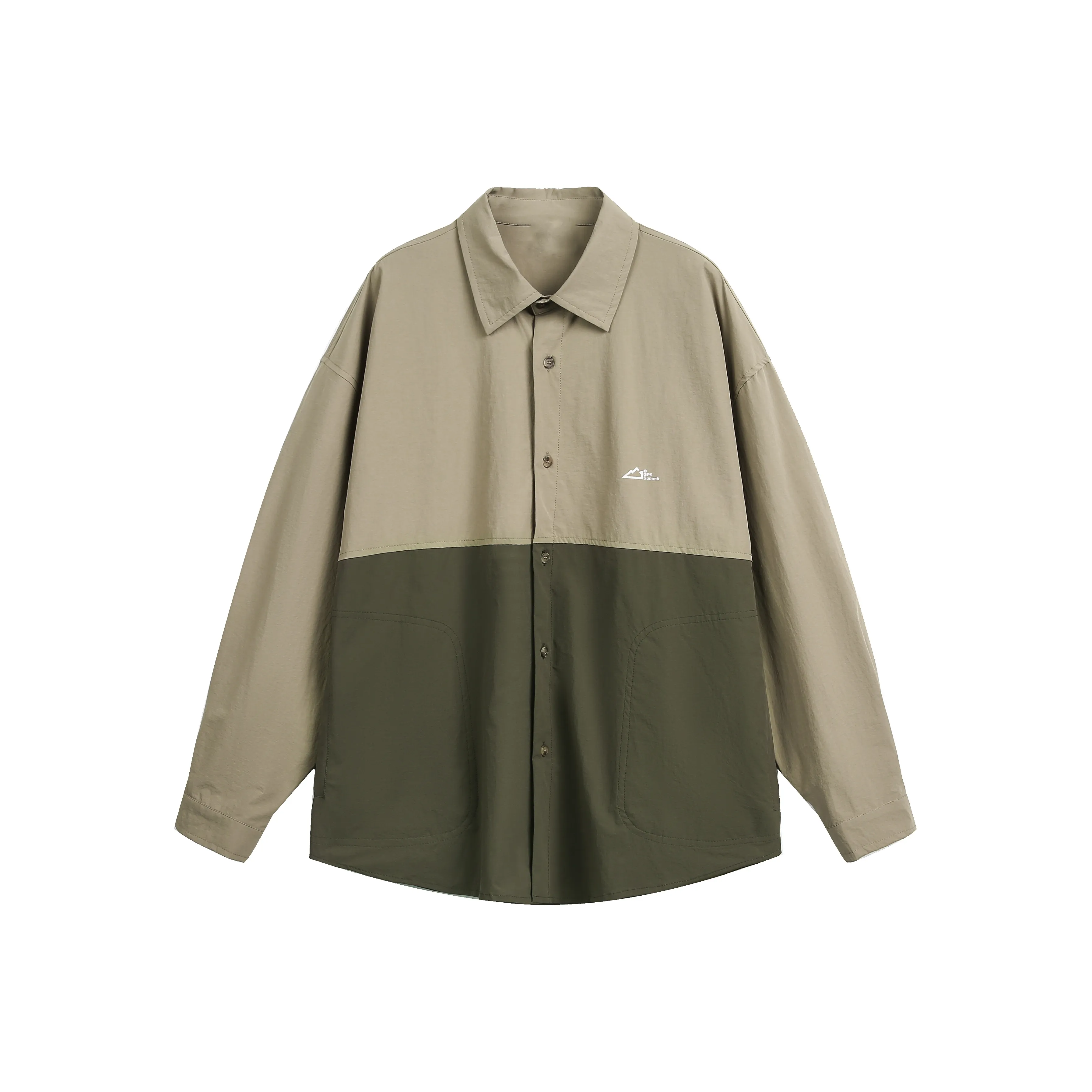 HYLHYL Зеленый Унисекс Рубашки