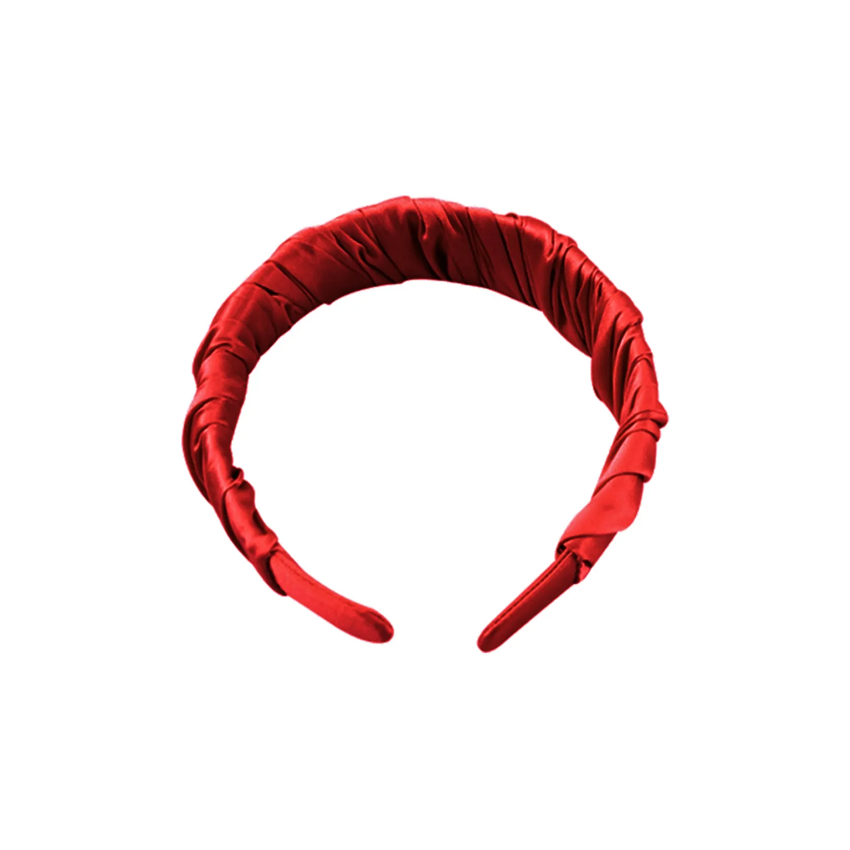 Alice Silk Jade Тутовый шелк Сатин Ткань Ободки для волос Женские