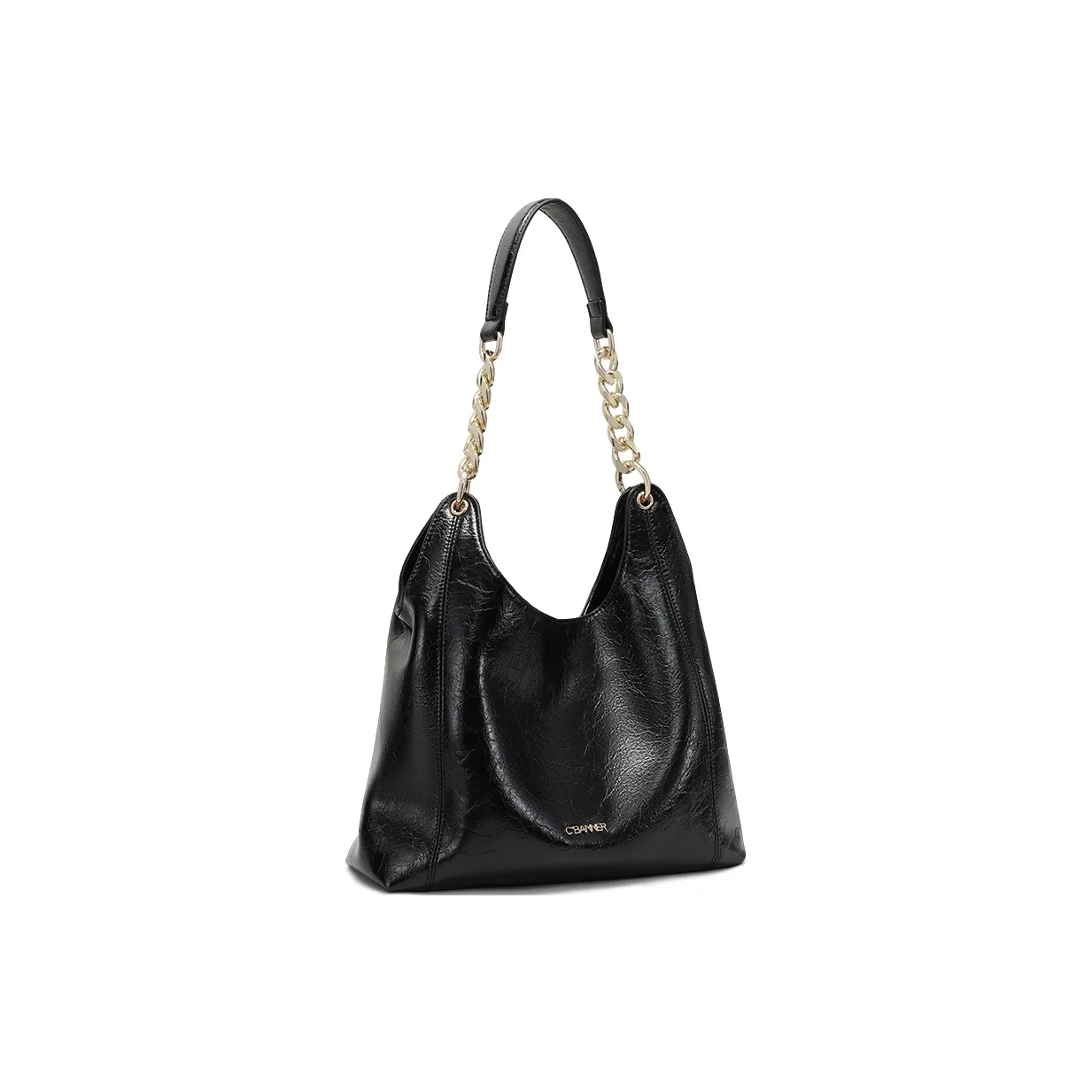 C°BANNER Синтетическая кожа Одно плечо Подмышечный Тоут Обычный Женский Черный