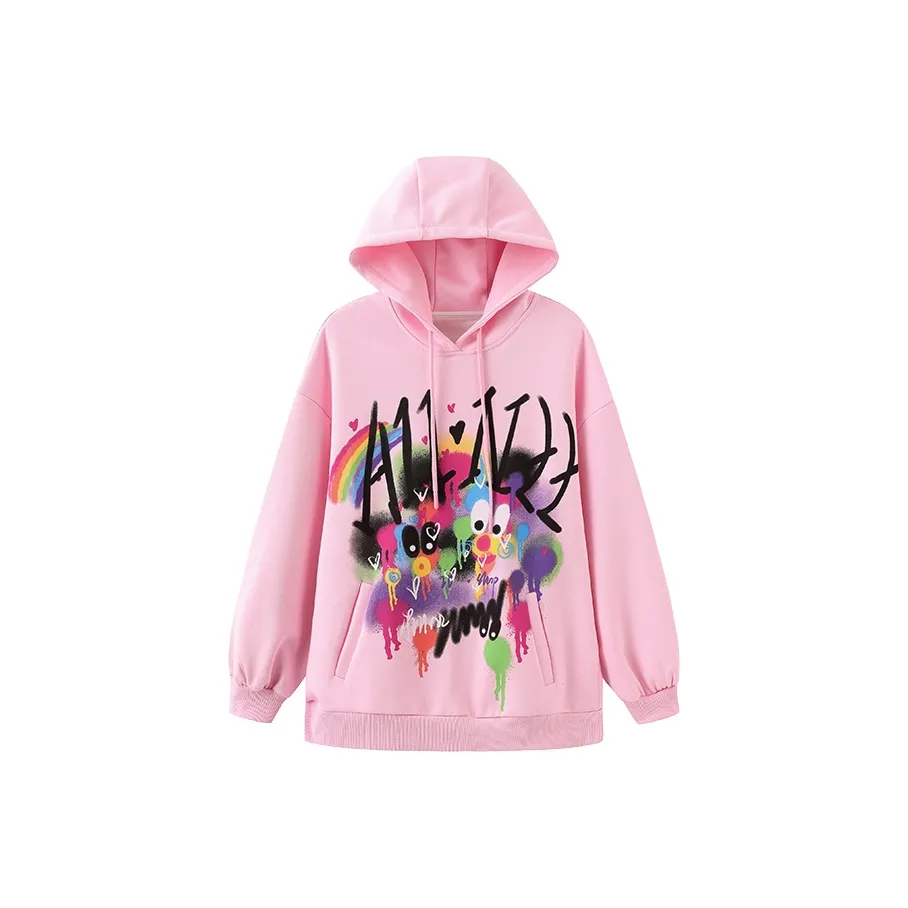 11SH97 Розовый Женский Свитшот