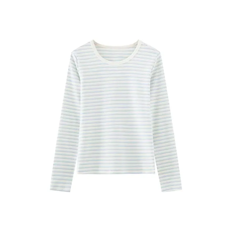 Pear 13 Элегантность Повседневный 100% хлопок T-рубашка Женская