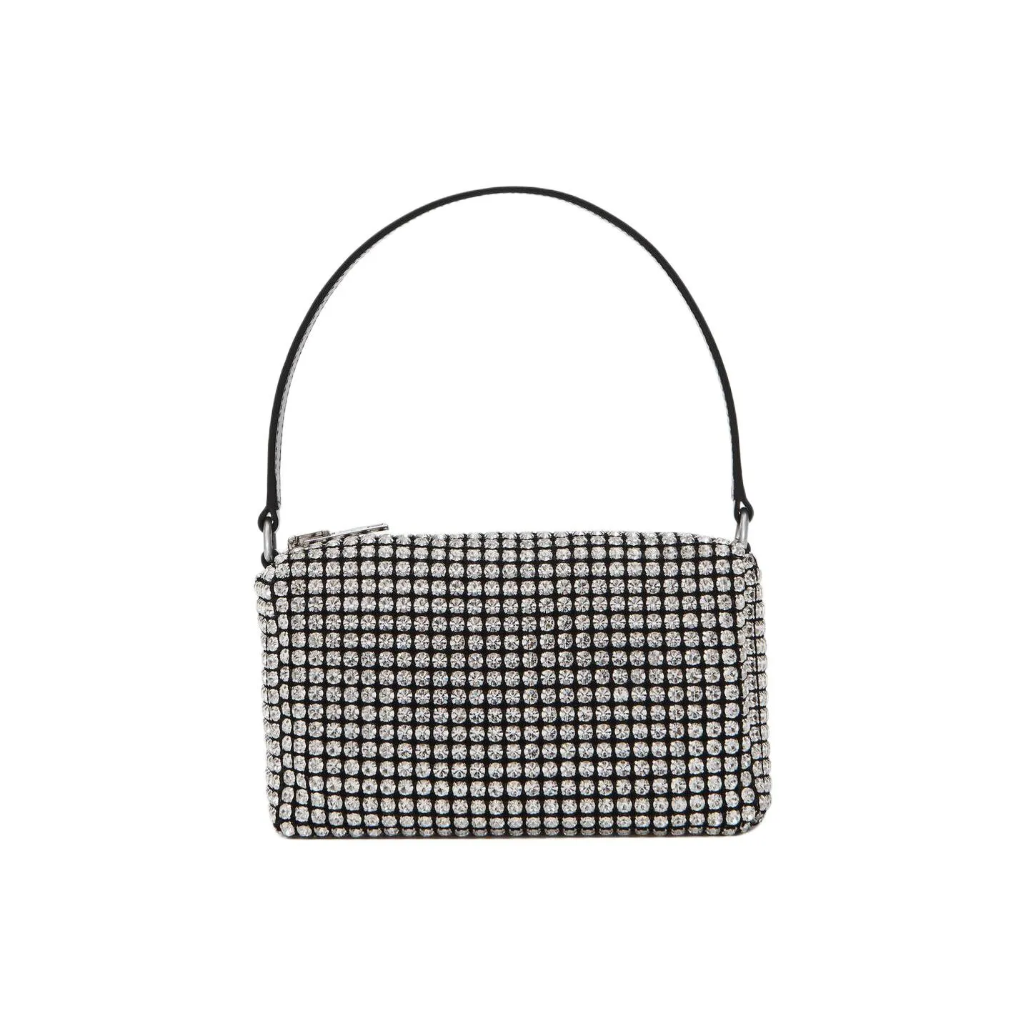 Alexander Wang Medium Wangloc Rhinestone embellished Clutch Bag