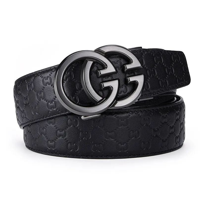 Jeccieziio Ремни из натуральной коровьей кожи для мужчин металлический золотой ширина 3,5 см набор в подарочной коробке услуга по написанию поздравительных открыток