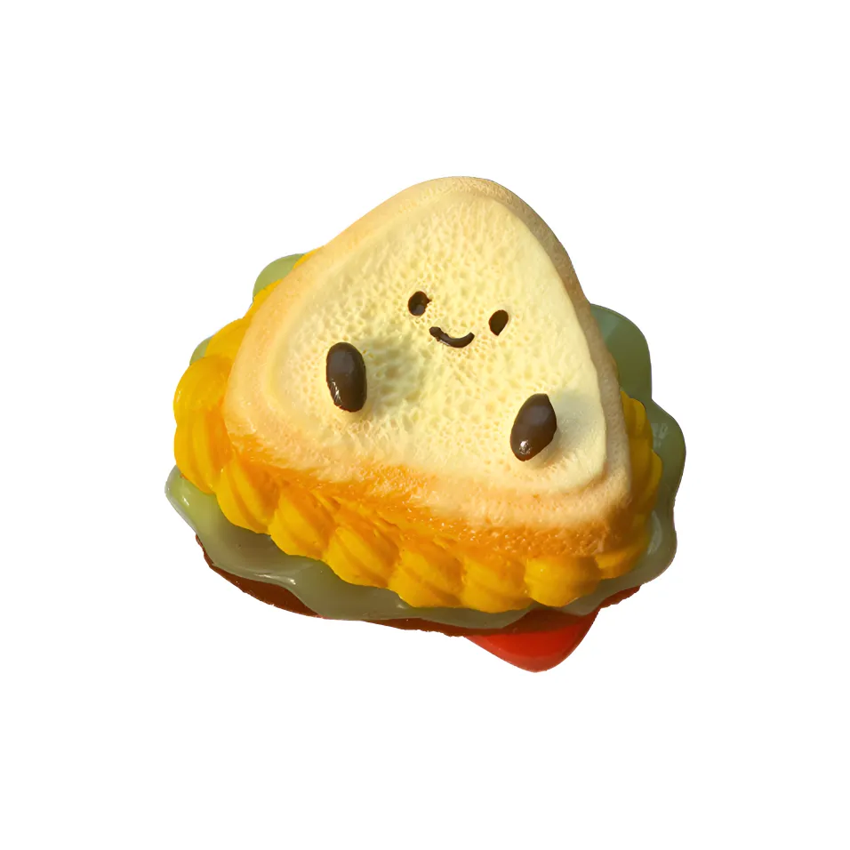 Beerus Сверхтолстый Sandwich Тост Антистресс Игрушки