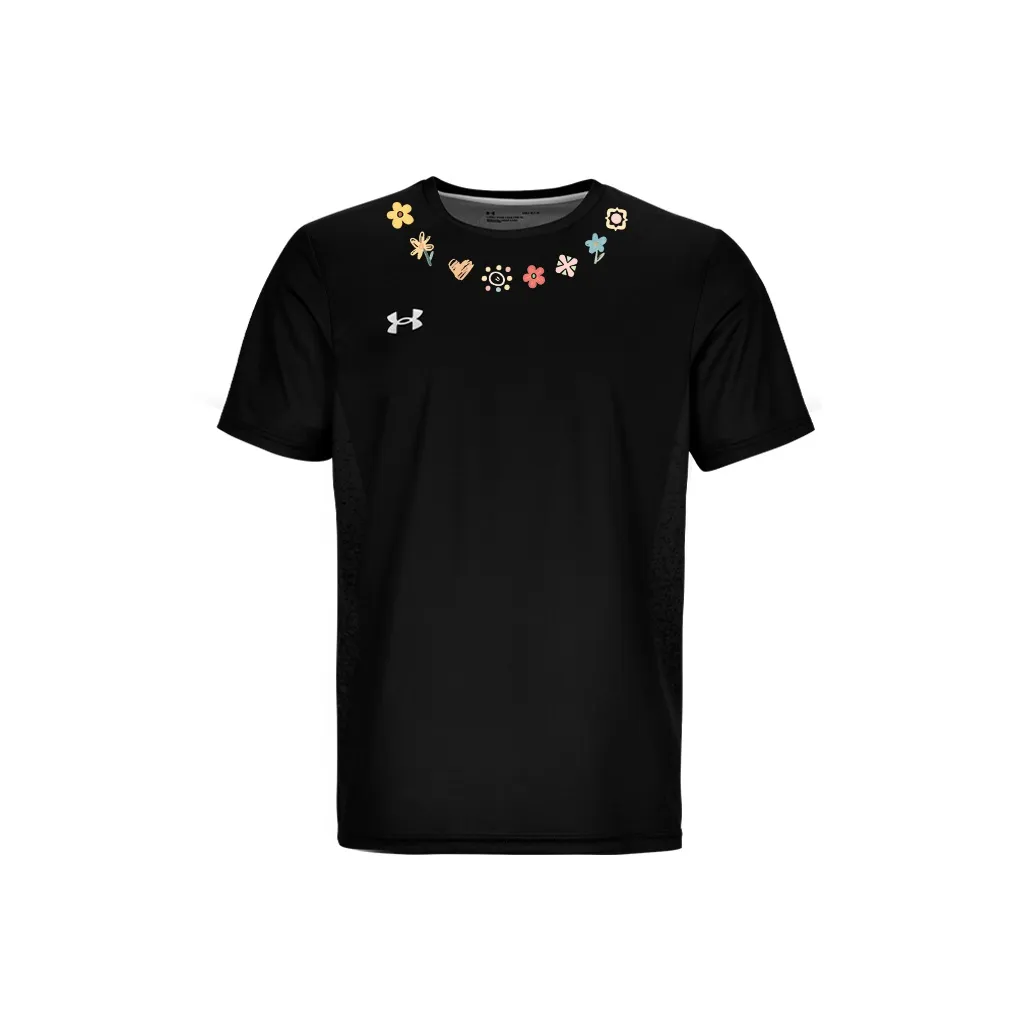 Under Armour Быстросохнущие Короткие Рубашки с Короткими Рукавами Унисекс