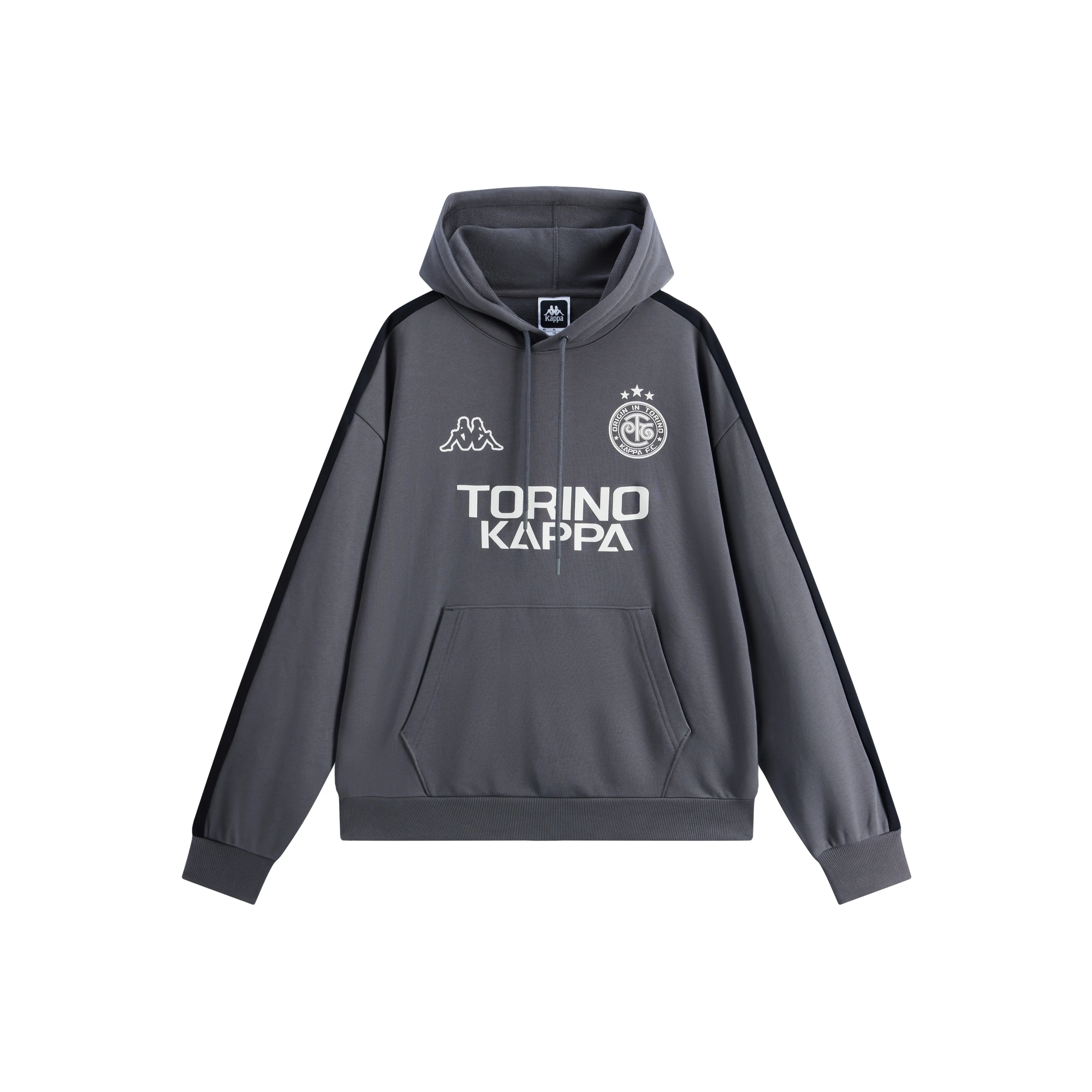 KAPPA 1916 Series Свитшот Унисекс Без рисунка Чистый Серый