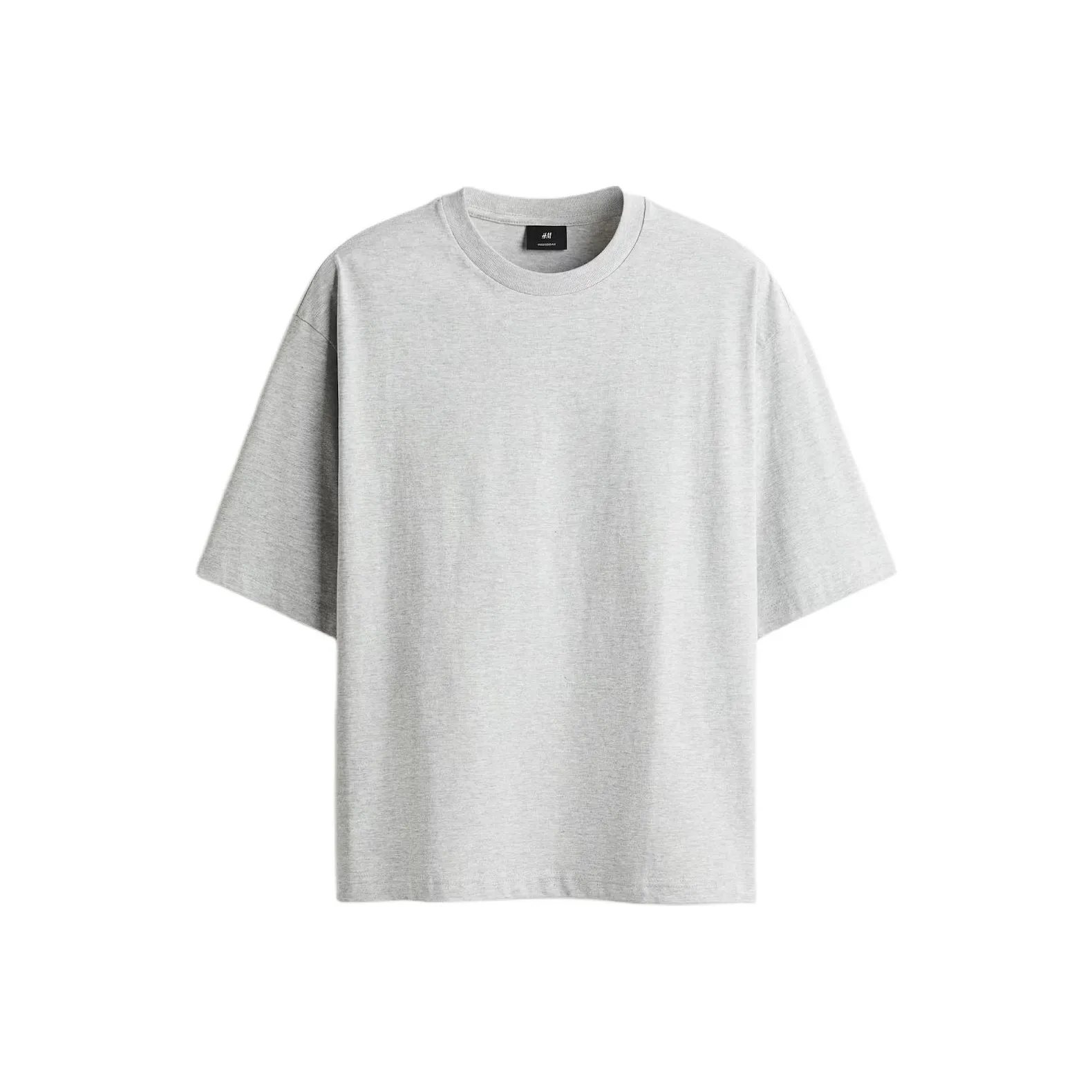 H&M Серые Мужские T-рубашки