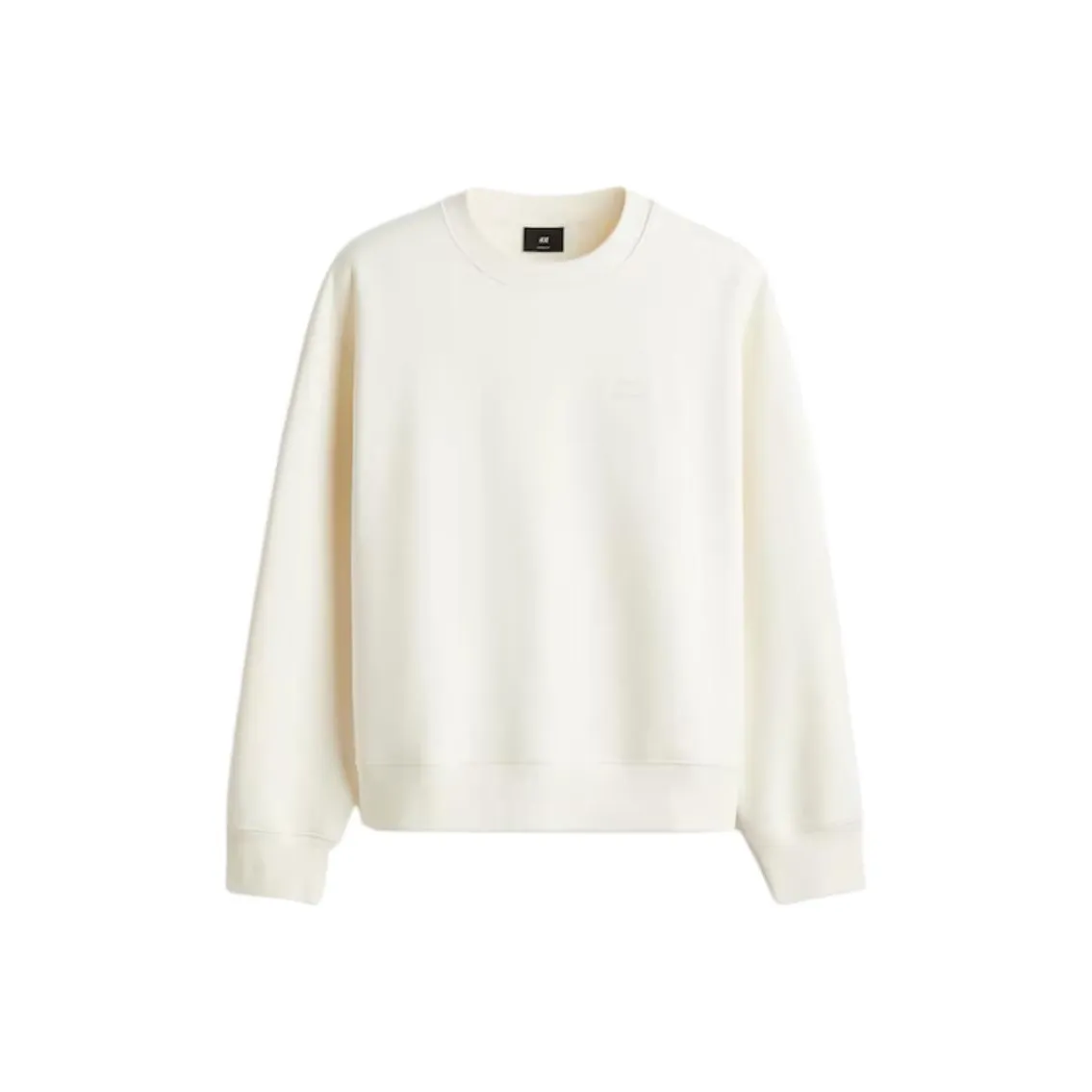 H&M Белый Мужской Свитшот