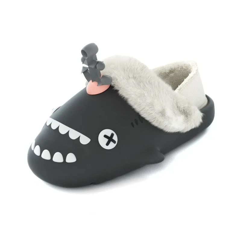 HelloSlippers Shark Winter Sharkicks Winter BOAT Anchor Домашние тапочки с каблуком унисекс
