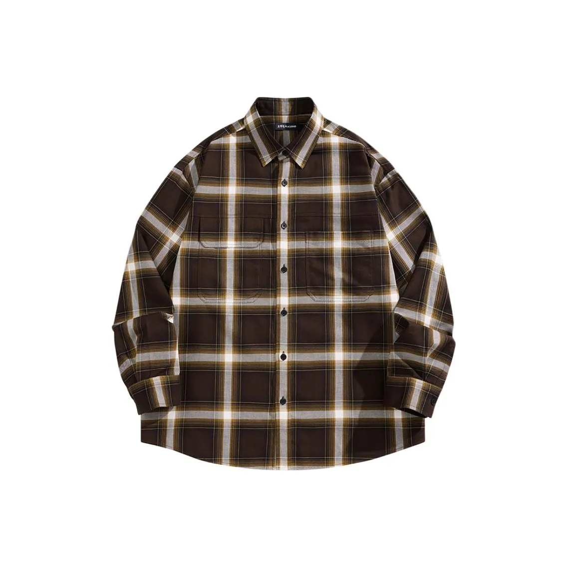 PEACEBIRD MEN Американский модный клетчатый 100% хлопок длинный рукав мужская рубашка