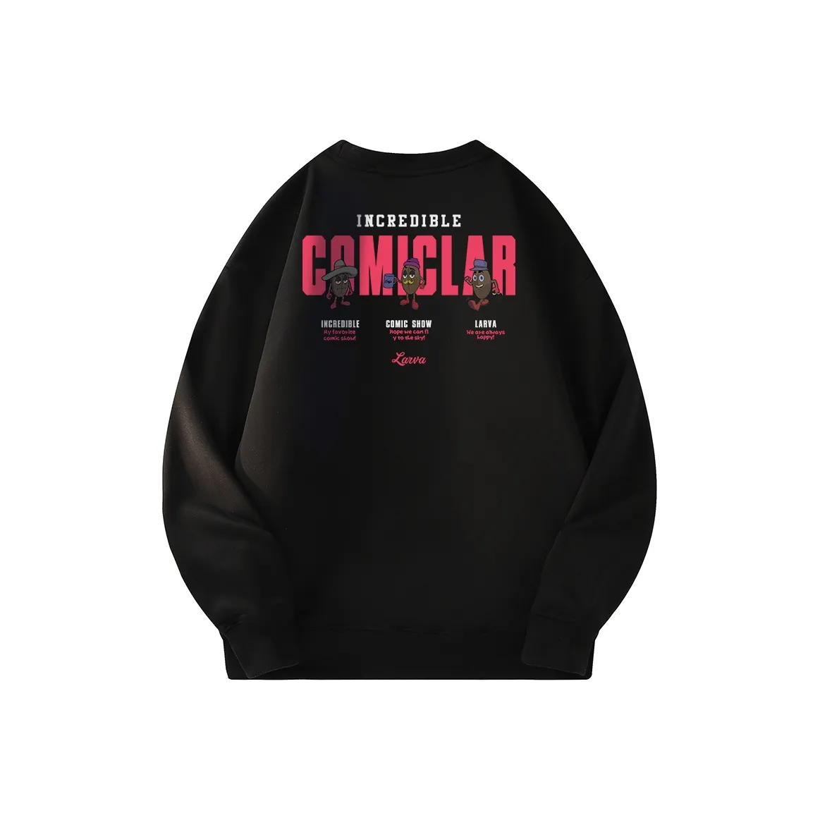 COMIC LARVA Унисекс Свитшоты