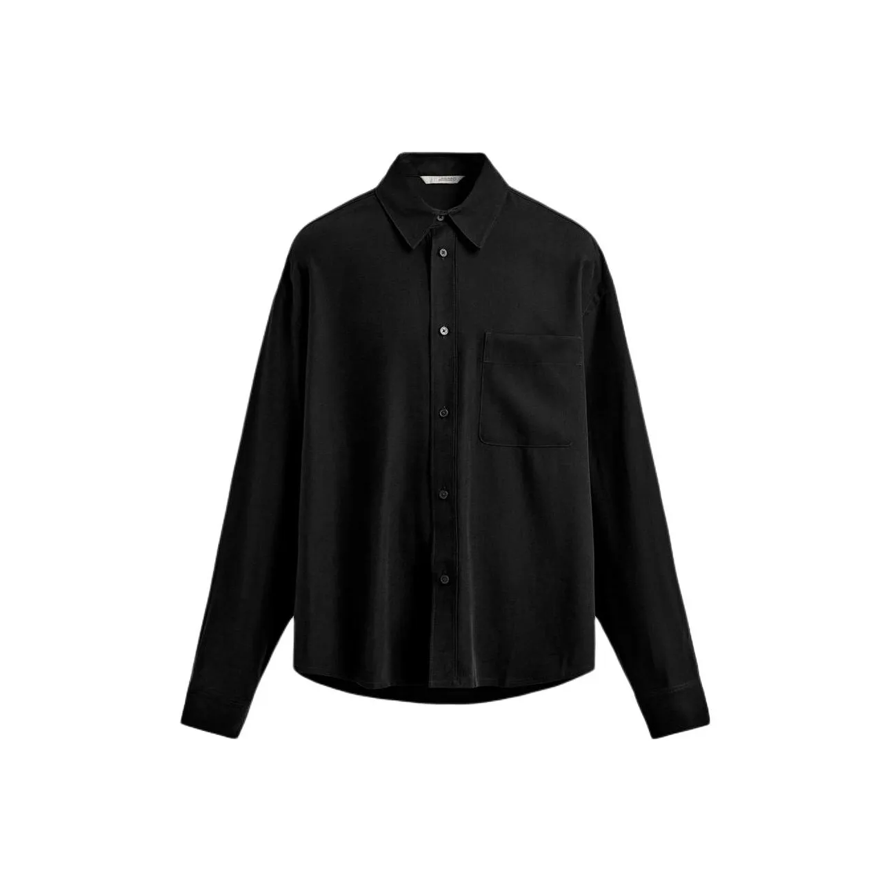 ZARA Мужские черные рубашки