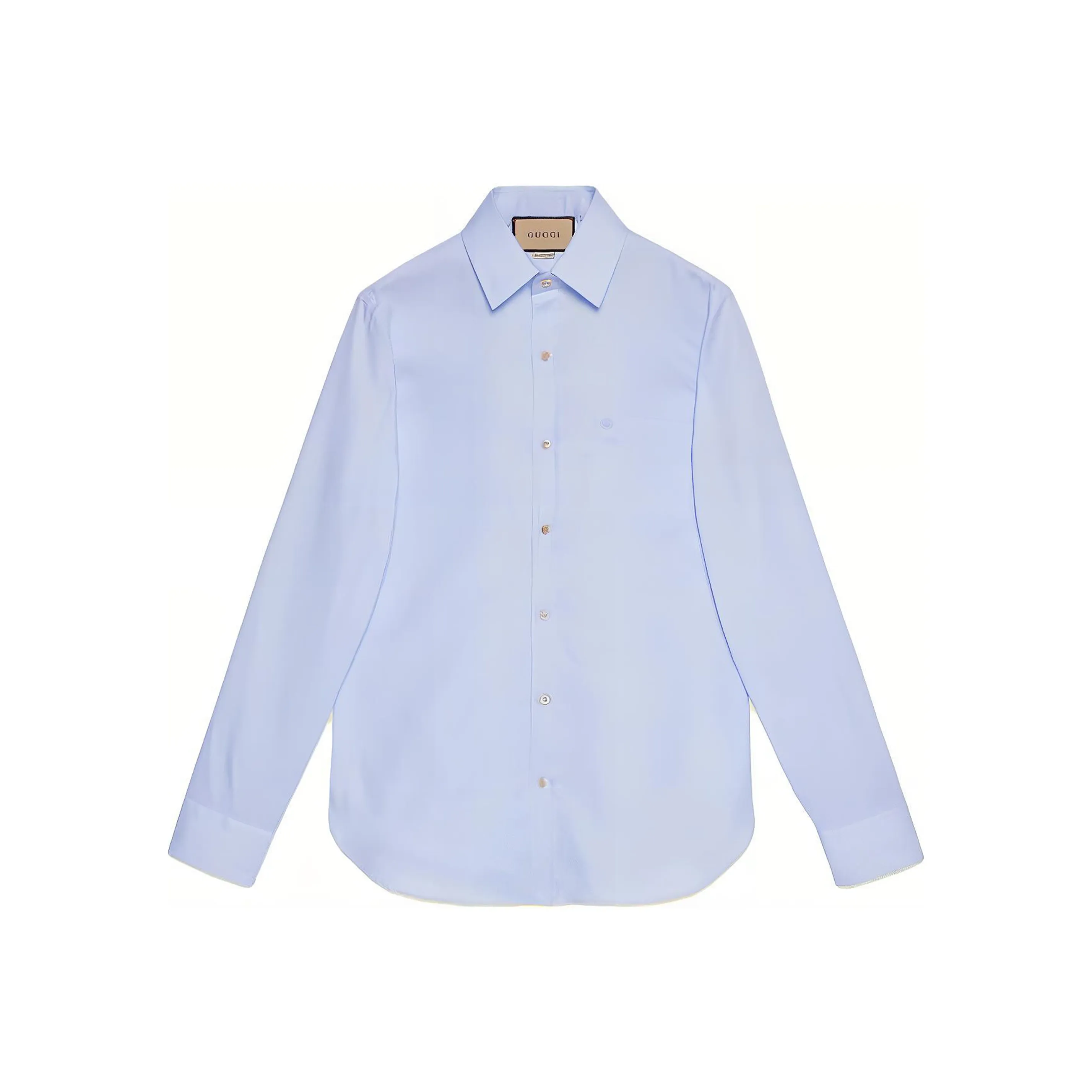 GUCCI Blue Men's Shirts GUCCI Синий Мужские Рубашки