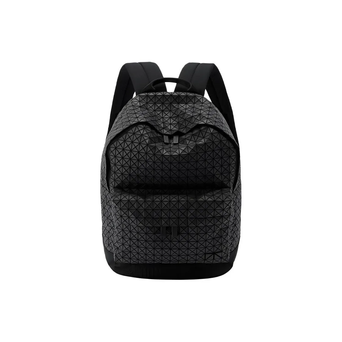ISSEY MIYAKE Daypack Cow Leather Laptop Backpack Unisex Matte Black