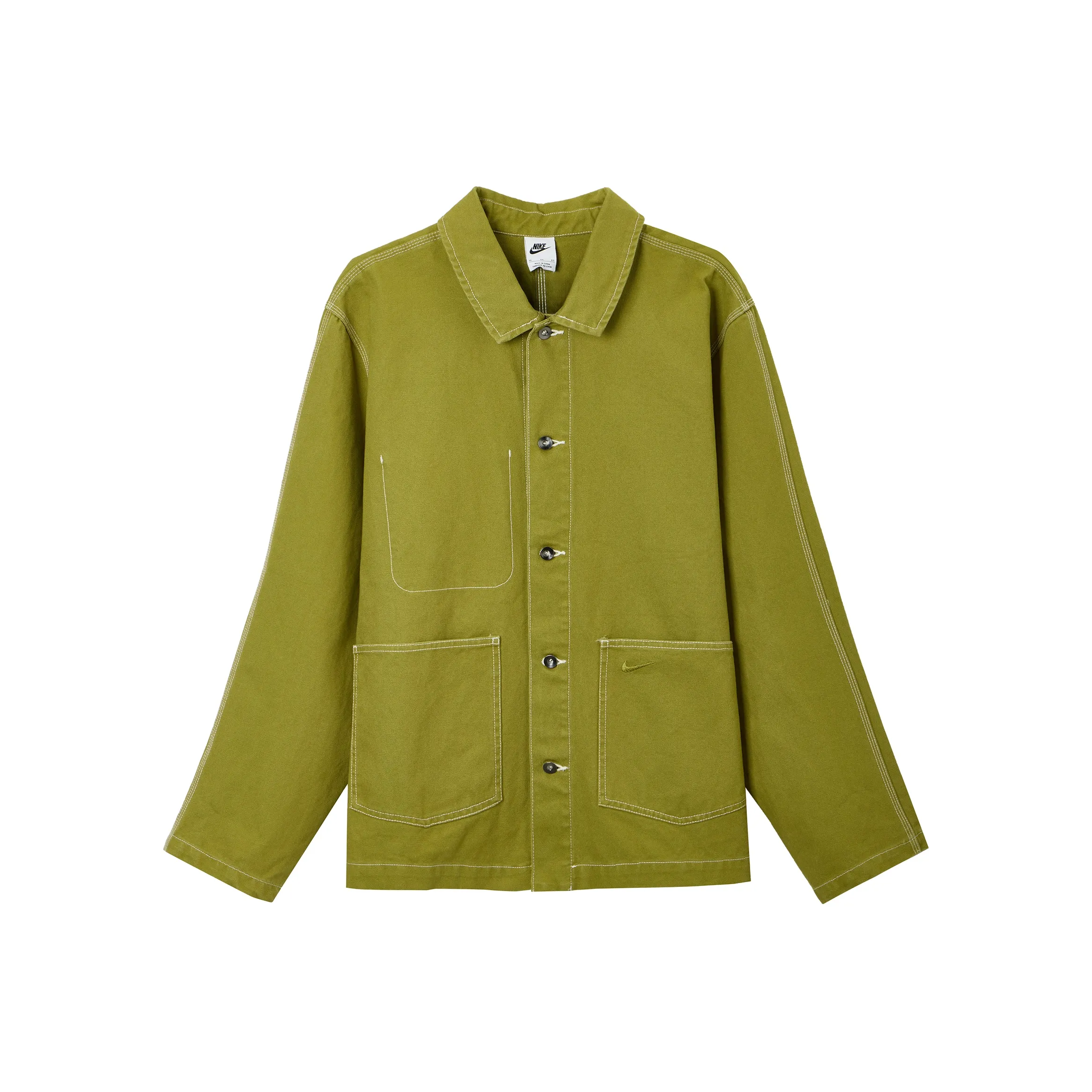 Nike Sports Life Collection Куртка Азиатская версия Мужская Лесной мшистый