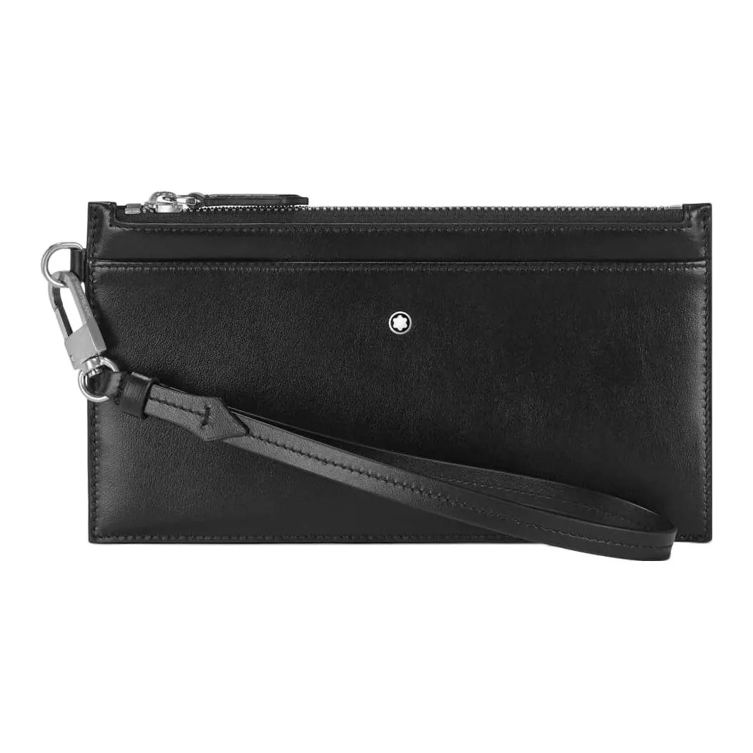 MONTBLANC Meisterstuck Коровья кожа Клатч Мини Мужской Черный