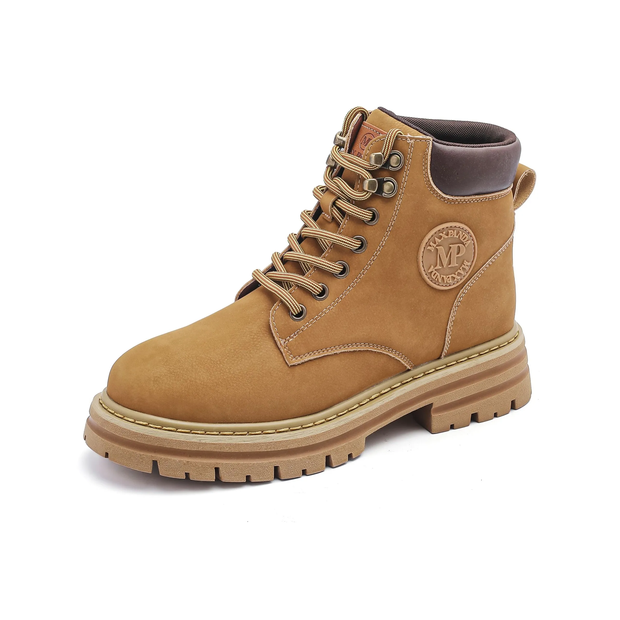 KLAMMKICKS Высокая ботинка Martin унисекс желто-коричневая