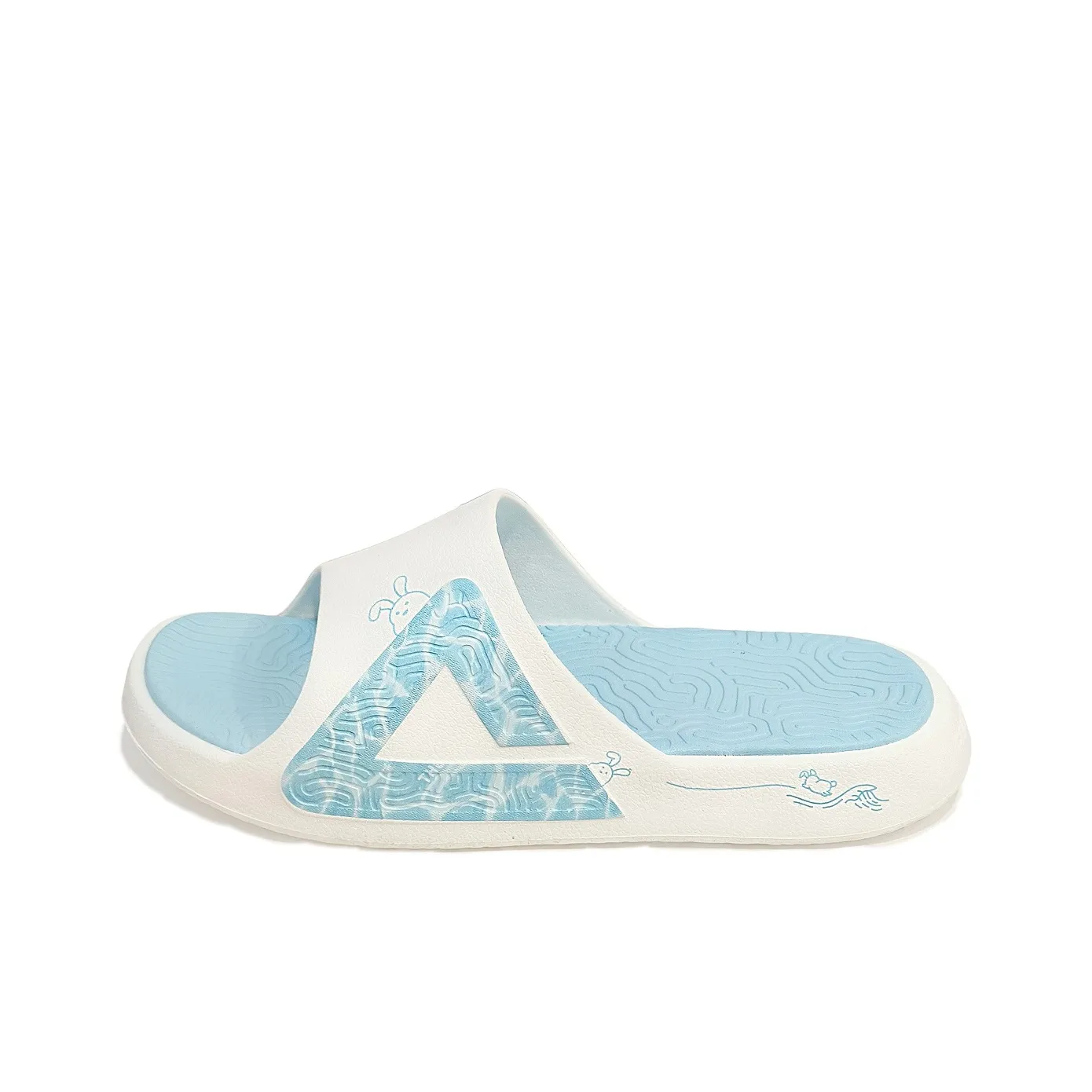 PEAK Tai Ji1,0 Противоскользящие Устойчивые к истиранию Шлепанцы Унисекс Озерный Синий