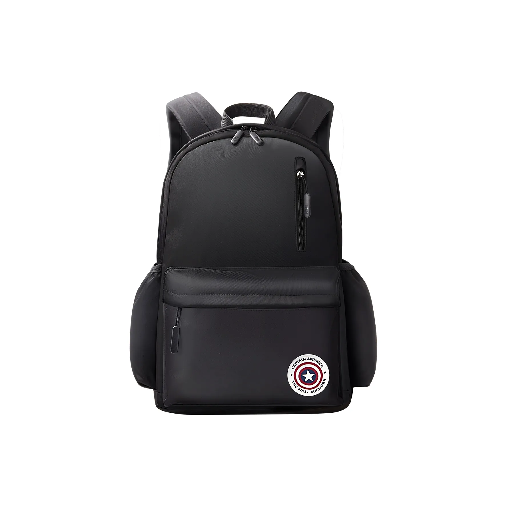 Disney Marvel Series Полиэстер Рюкзак Преппи Стиль Коллекция Унисекс Черный