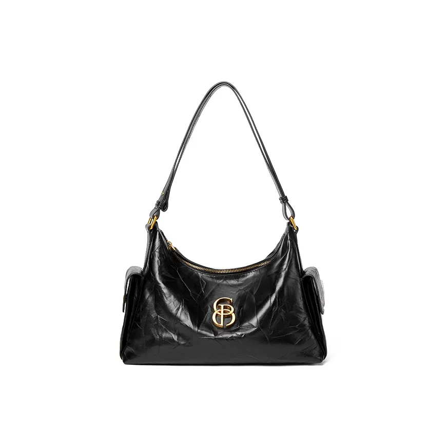 PIERRE CARDIN Сумка через плечо из крупнозернистой текстуры коровьей кожи стандартная женская черная серая кофейная