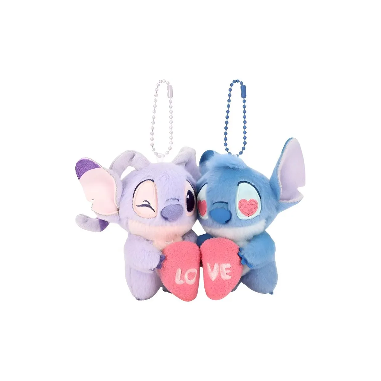 POTDEMIEL Disney Stitch Angel Lilo Stitch Collection Love Confession Sticker Аниме-тематические подвески