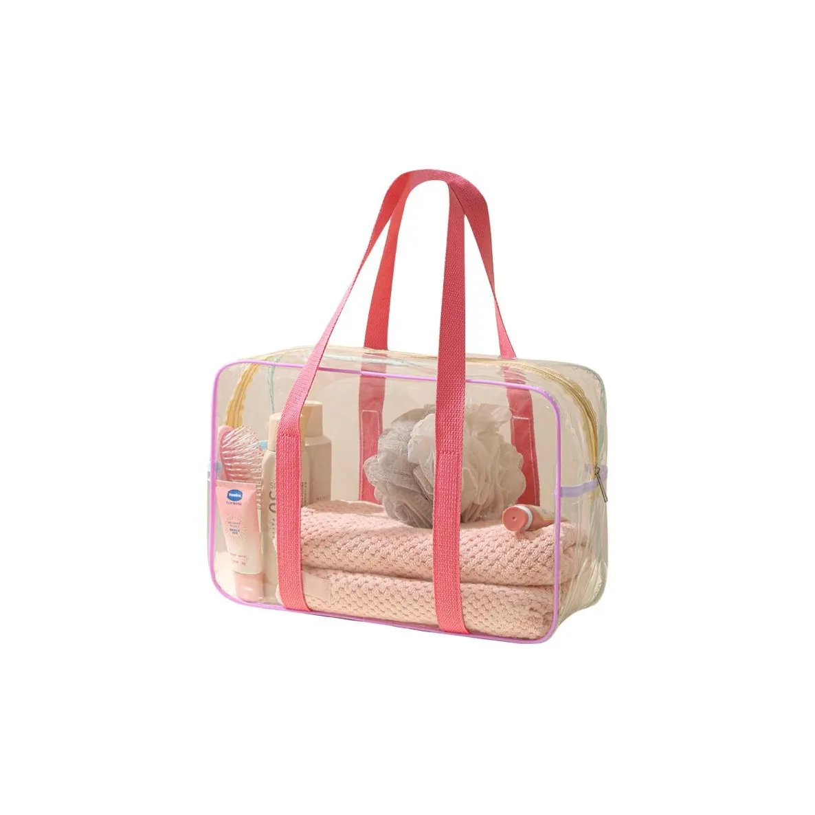OMGD Jelly Bag Business Trip Прозрачный ПВХ Туалетная Косметика Сумка для Хранения