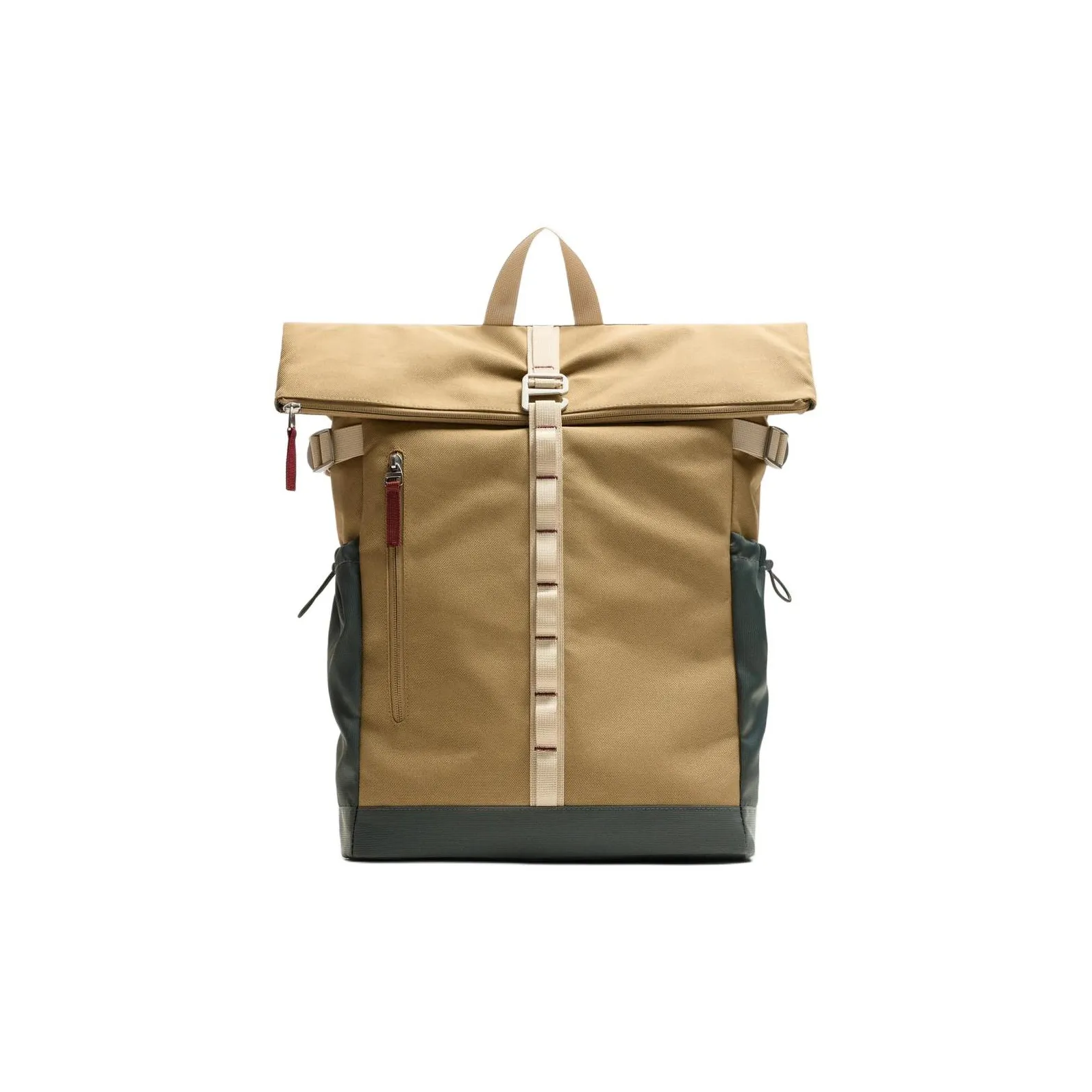 ZARA Полиэстер Рюкзак Мужской Коричневый