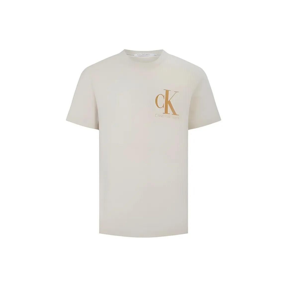 Calvin Klein T-Shirts Men Khaki