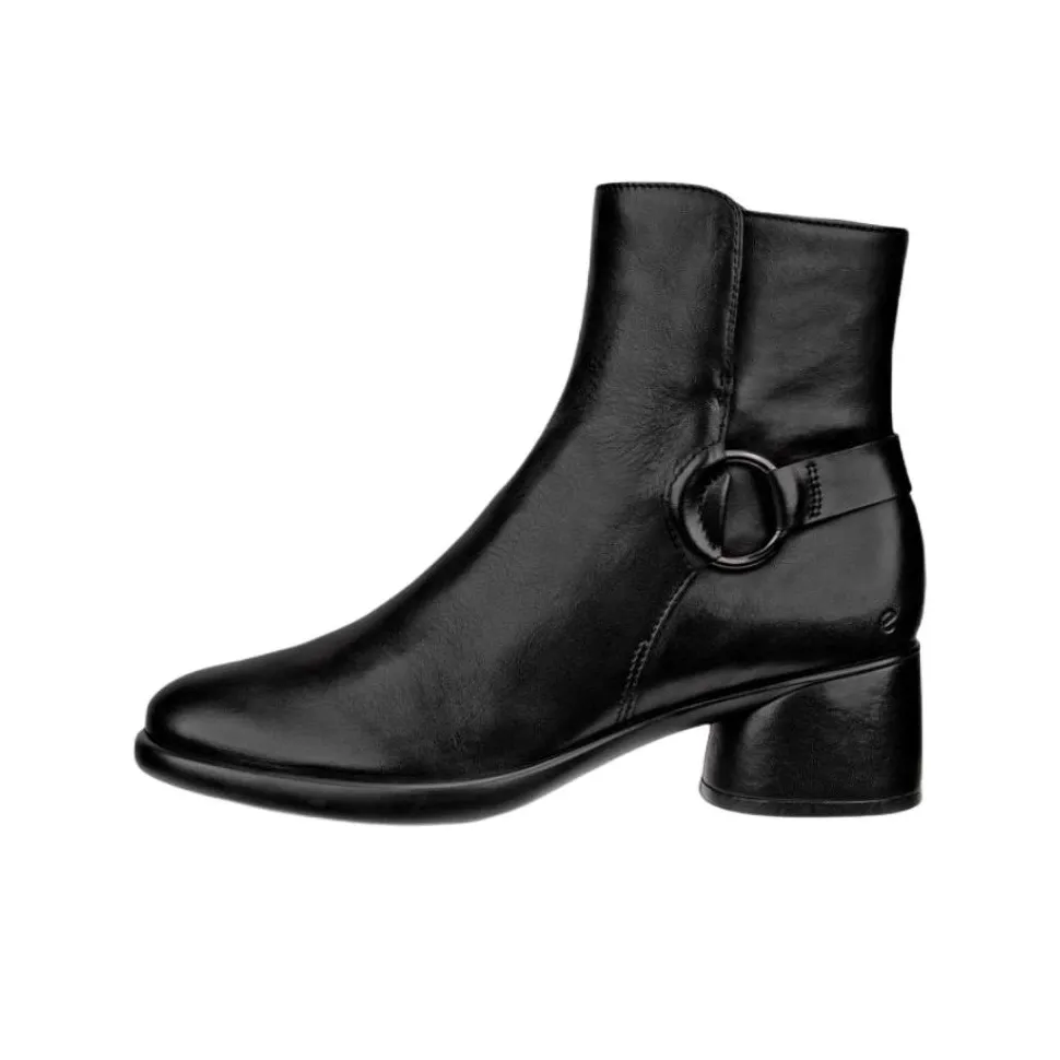 Ecco Sculpture Luxury Style 35 Коллекция Ботильоны 3,5 см Женские Черный 222513