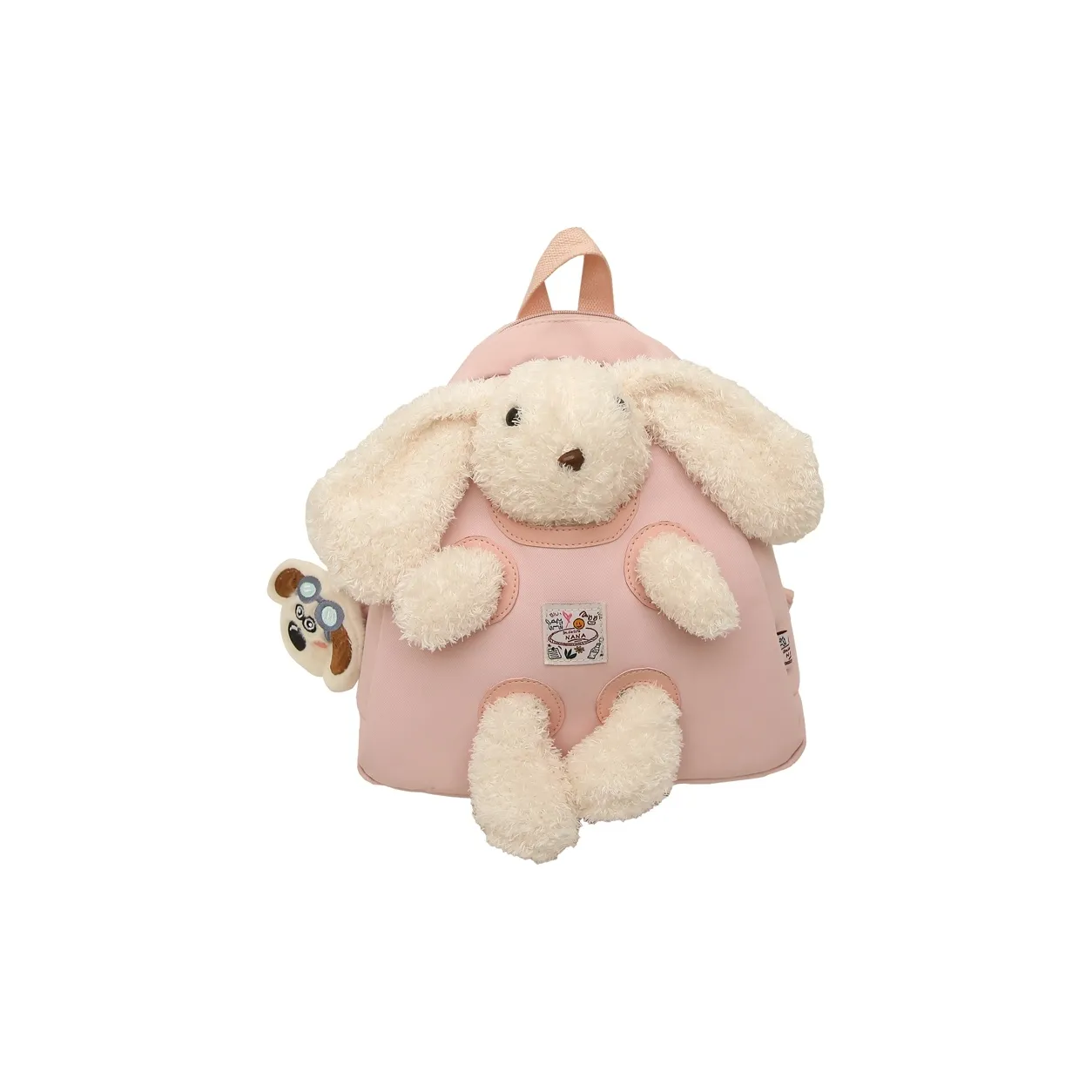 Путешествие Найлон Рюкзак Унисекс Черный Розовый Белый Желтый Хаки