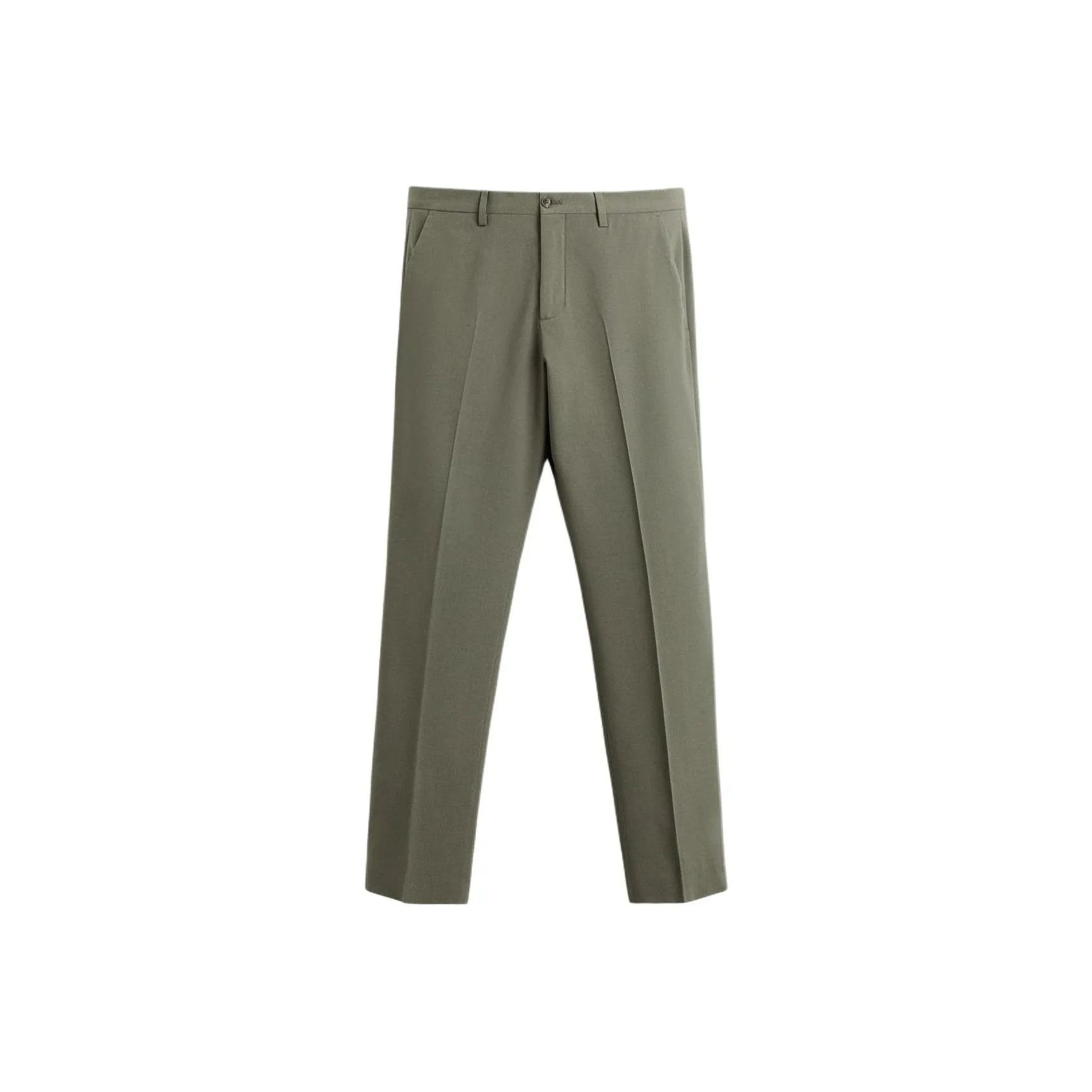 ZARA Зеленые Мужские Брюки для Костюма