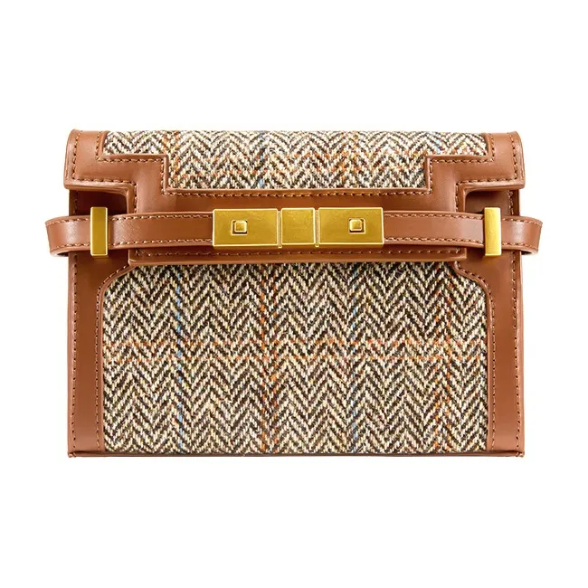 Harris Salome Твид Сумка через плечо Стандартная Женская Kelly Цвет