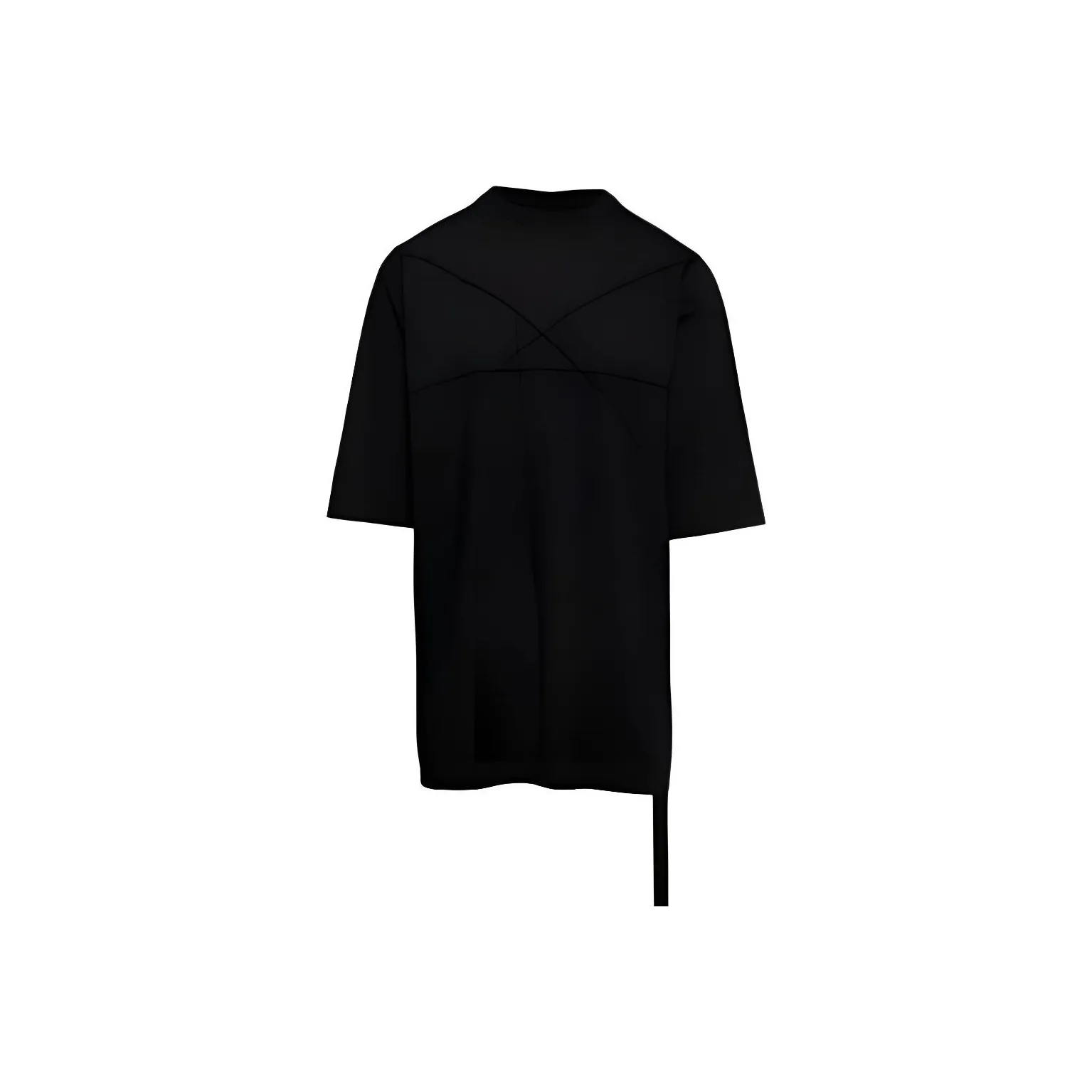 Rick Owens DRKSHDW Jumbo Patchwork Organic Cotton T shirt