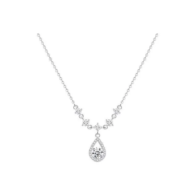 HAZYOU Циркон Ожерелья Женские