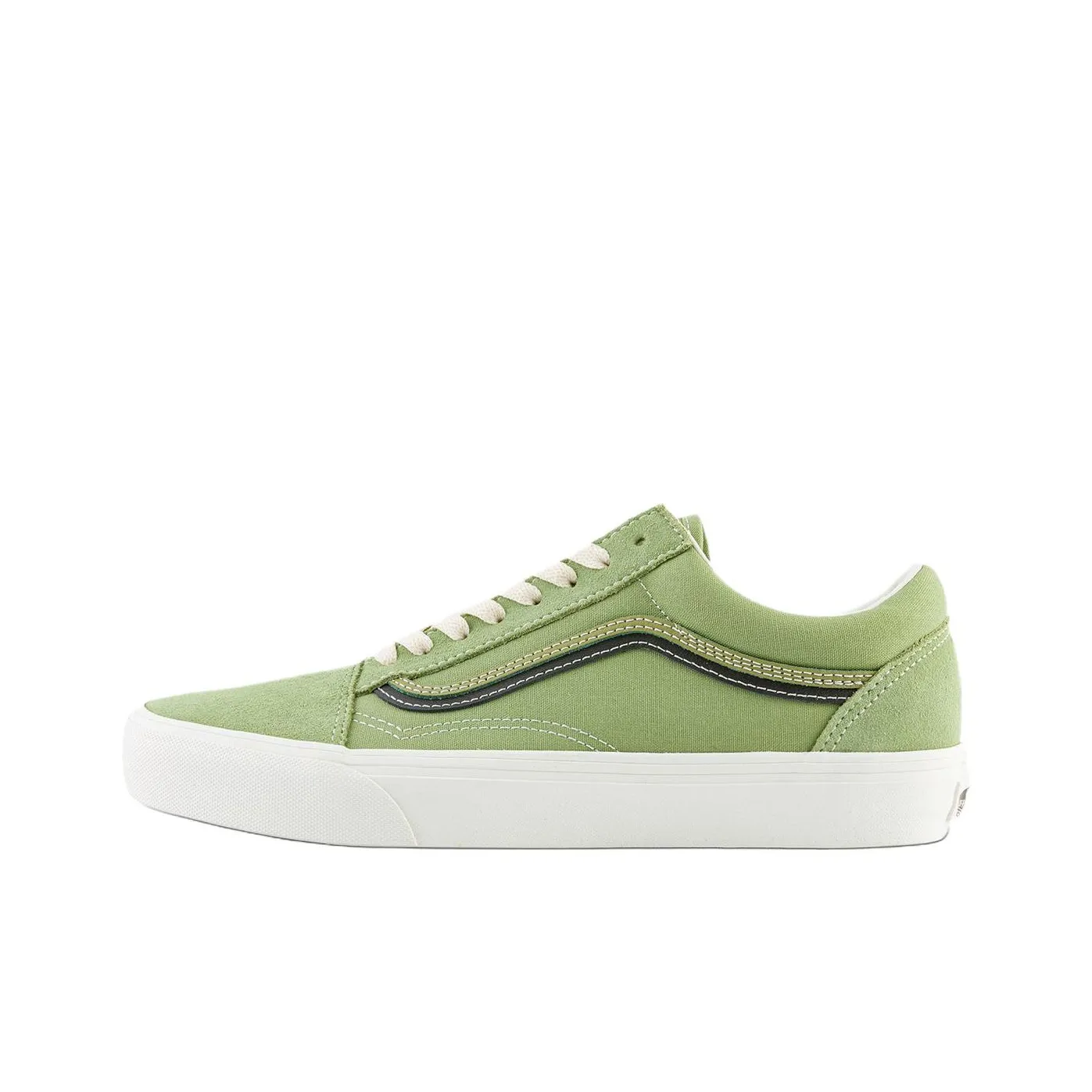 Vans Old Skool Low Топ Скейтборд Кроссовки Унисекс Зеленый