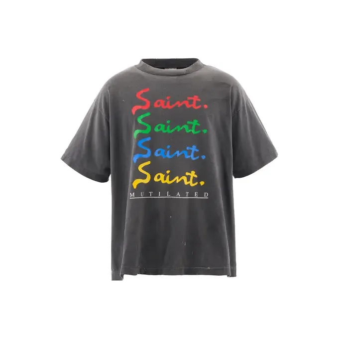 SAINT Mxxxxx FW25 T Рубашка Унисекс