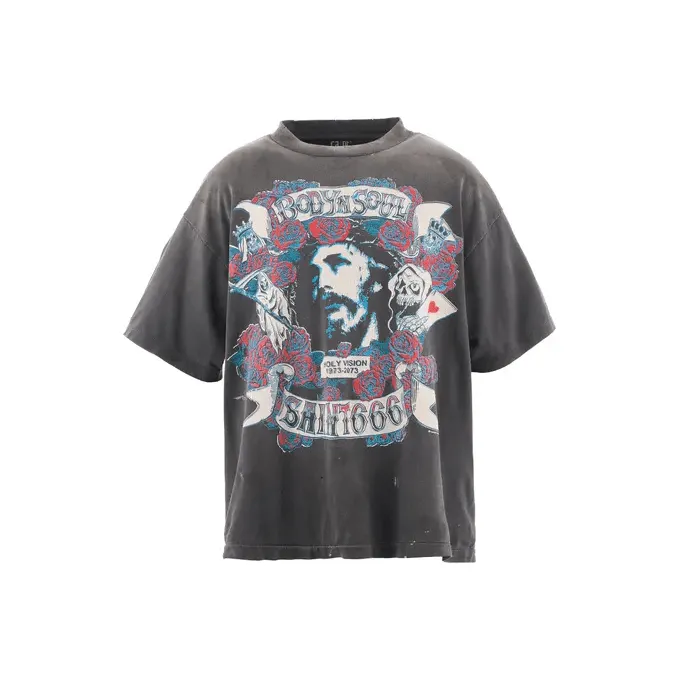 SAINT Mxxxxx FW25 T Рубашка Унисекс