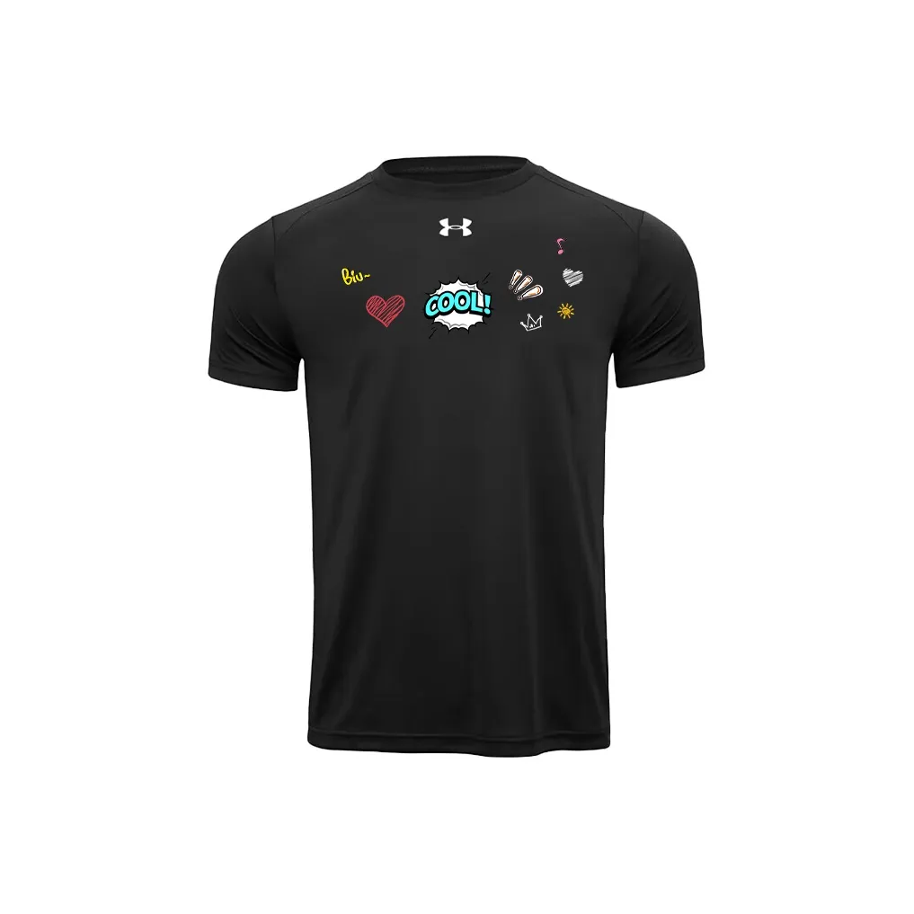 Under Armour Быстросохнущие Короткие Рубашки с Короткими Рукавами Унисекс