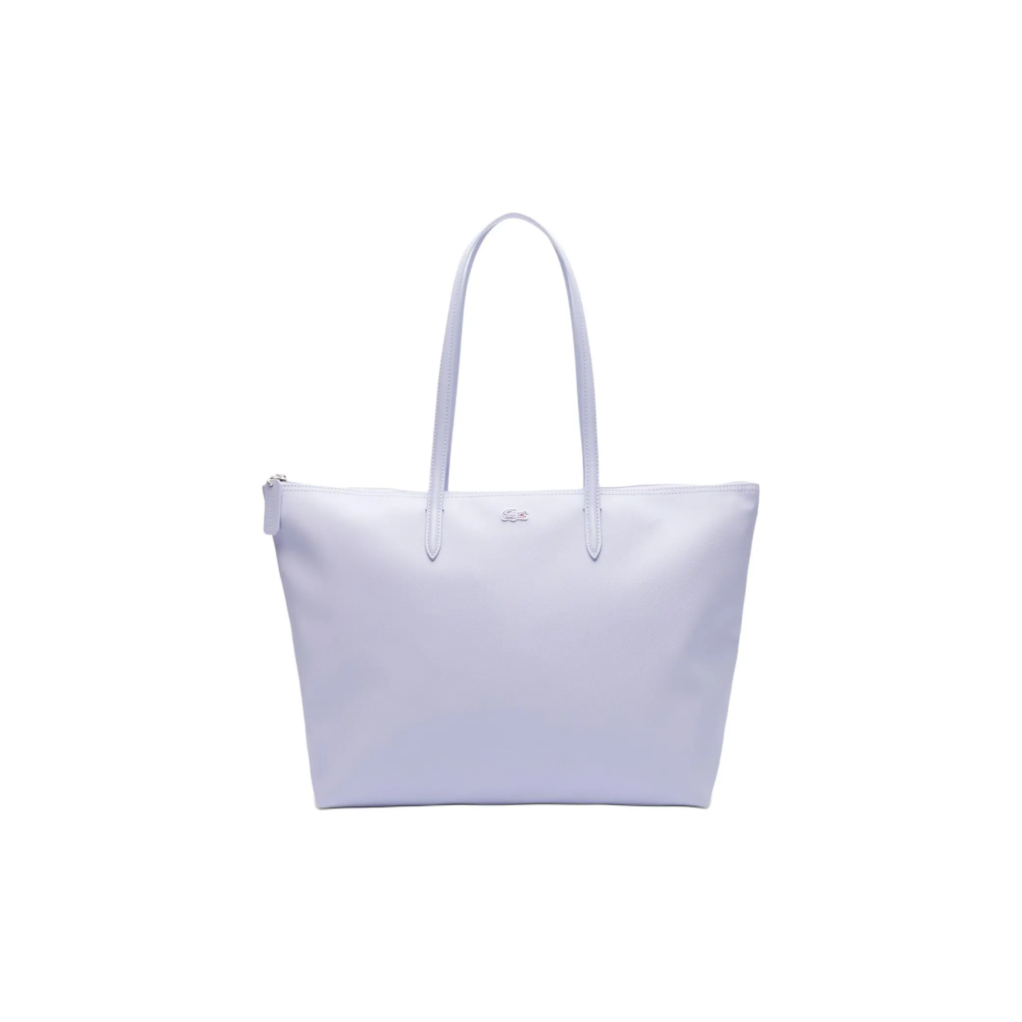 Сумка Lacoste PVC Tote Сумка для покупок Сумка через плечо Большая женская фиолетовая