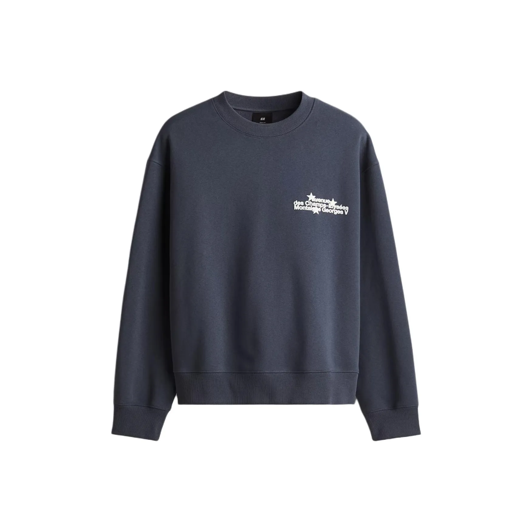 H&M Steel Blue Мужские Свитшоты