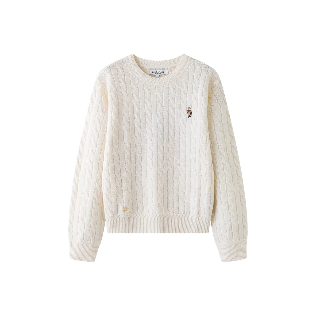 Teenie Weenie Все Season Жаккард Трикотажная ткань Свитер Женские